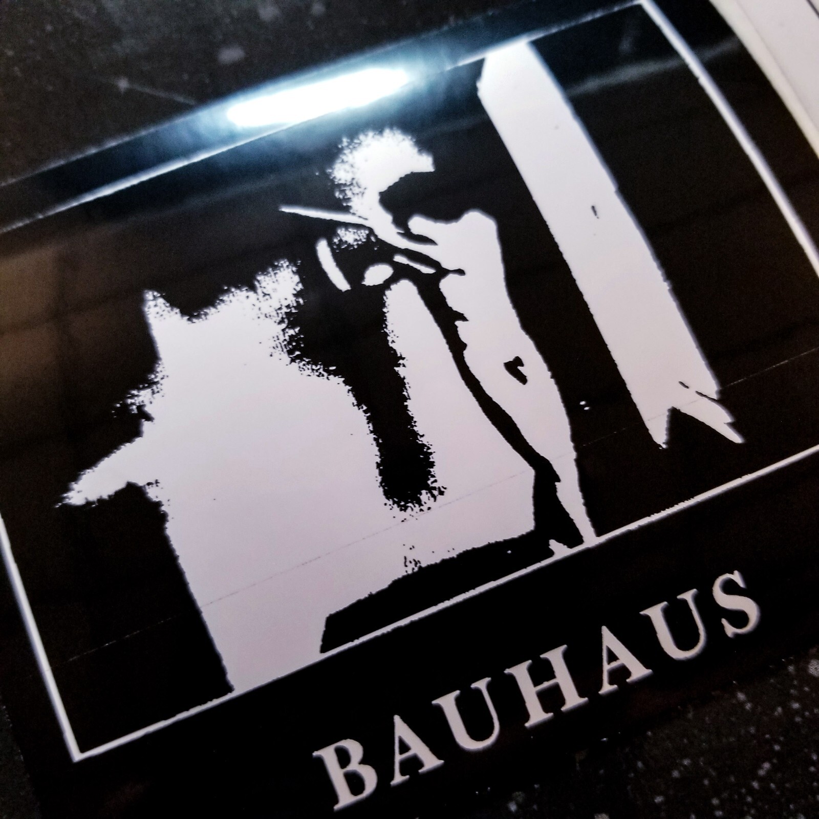 🦇 Bauhaus 4 x 3" Waterproof Vinyl Sticker Decal Tradgoth [💪 HQ Durability!]