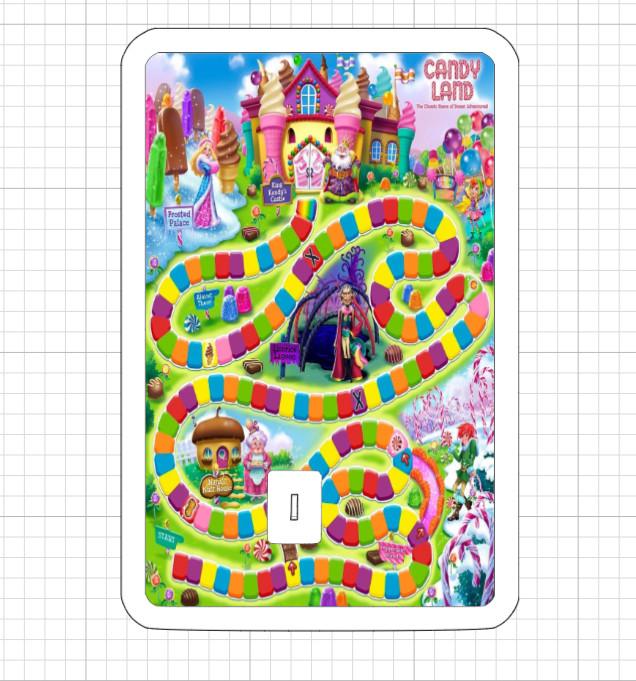Board Game Map Credit Debit ATM Card Skin Stickers Risk Candyland Ouija Clue US