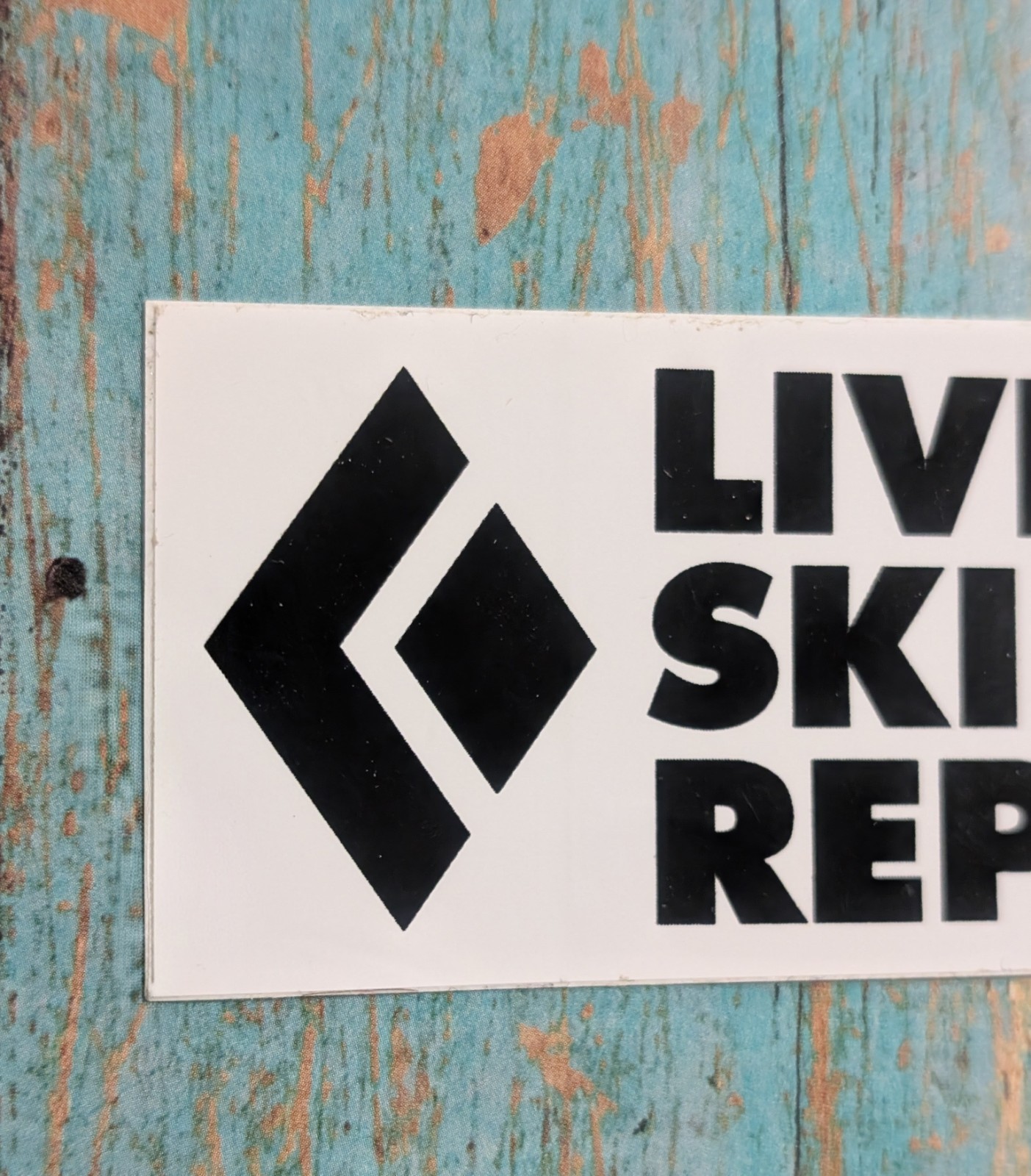 Black Diamond Live. Ski. Repeat. Sticker – Mountain Hiking Climbing Skiing Gear