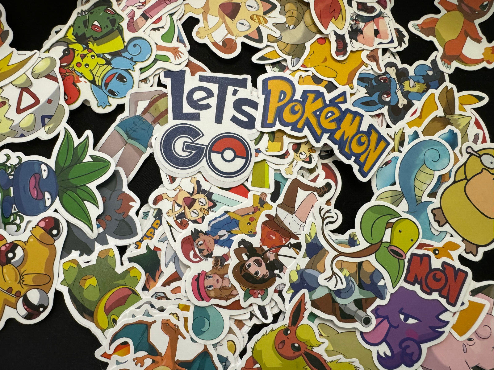 Video Games Stickers -Lot Of Random 15 – Super Mario – Pokemon – Fortnite & More