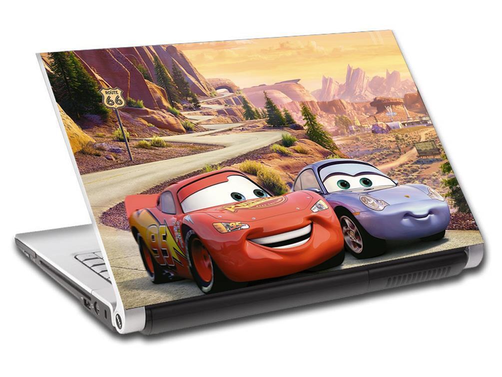 Cars Movie Personalized LAPTOP Skin Decal Sticker ANY NAME Mcqueen Disney L476