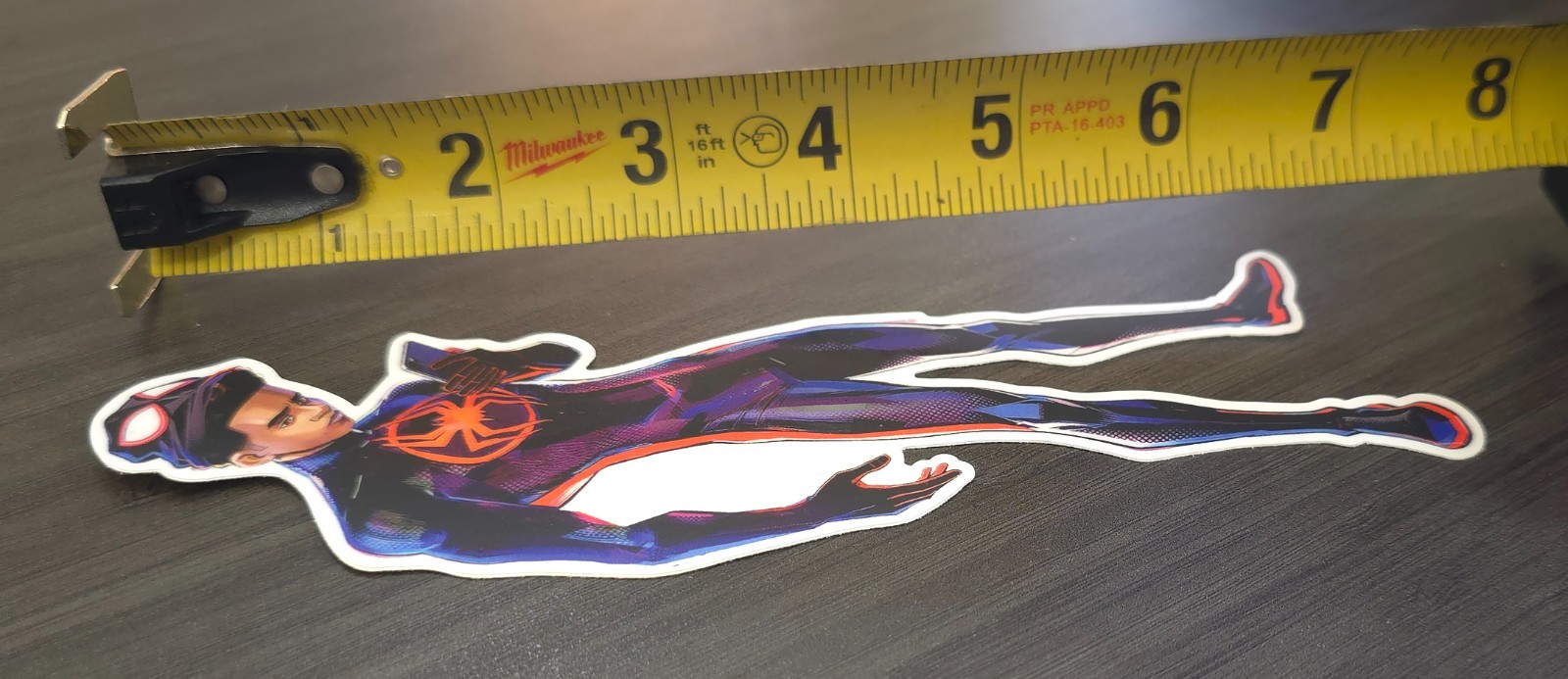 Brand New-Verse Miles Morales Spider-Man Fan Art Die Cut Vinyl Sticker