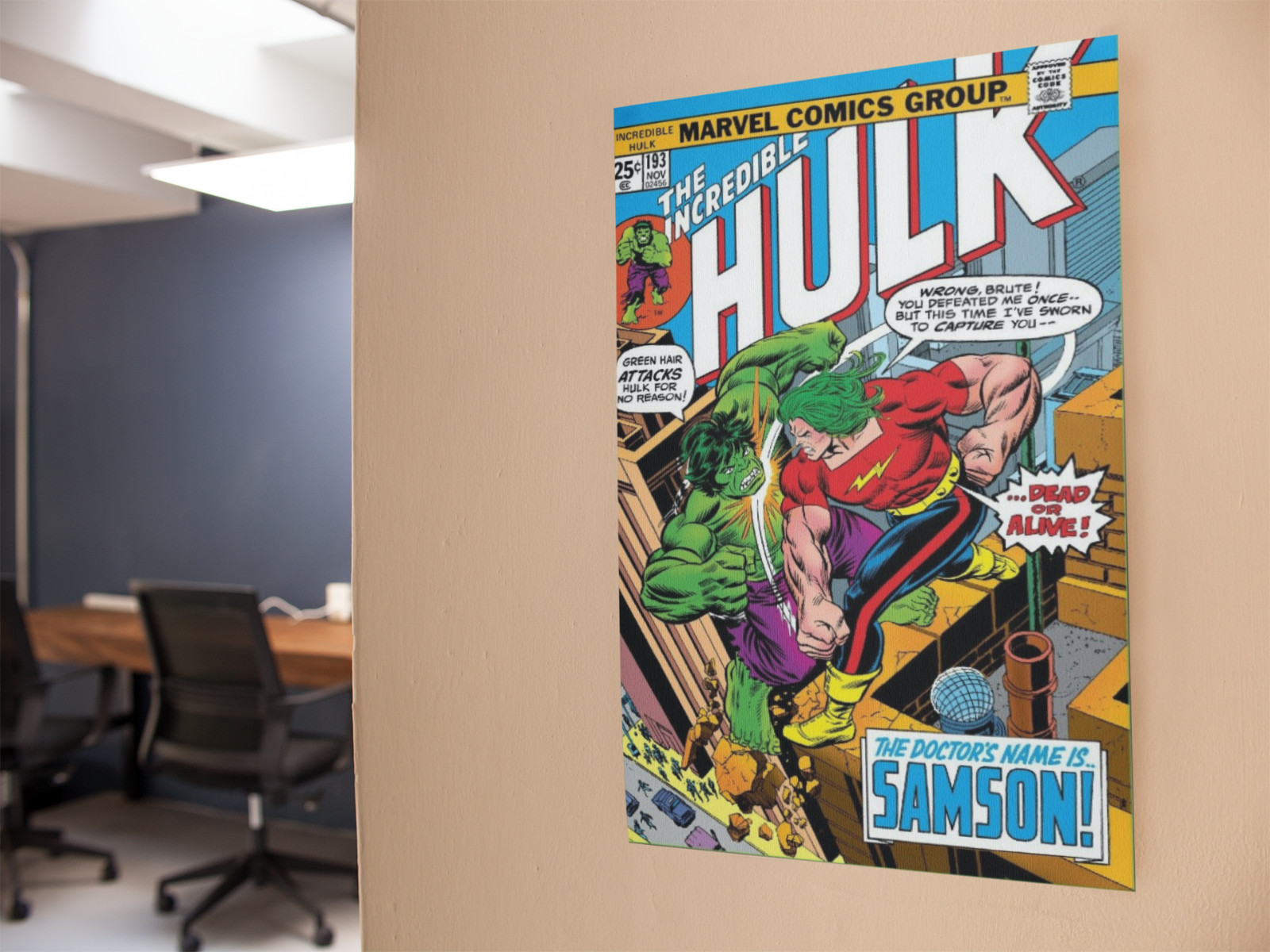 Classic Green Comic Monster Wall Vinyl Decal Poster Removable Adhesive