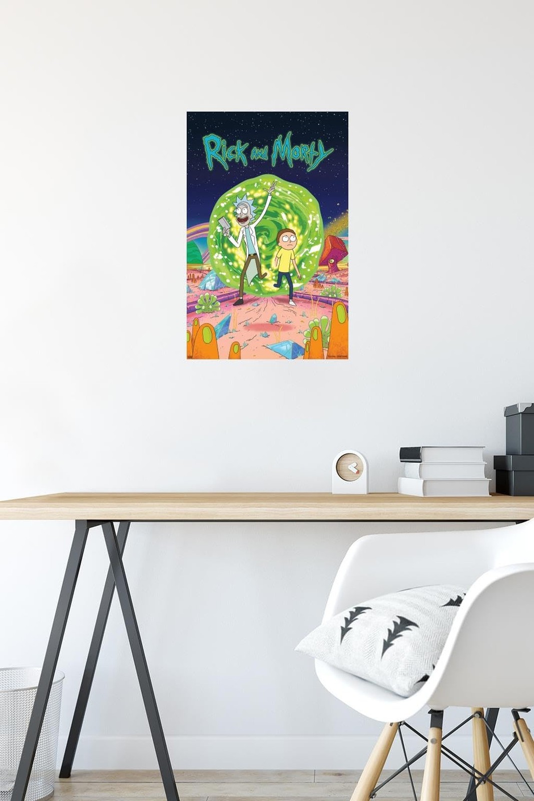 Trends International Rick And Morty – Cover Wall Poster, 14.725" x 22.375", P…
