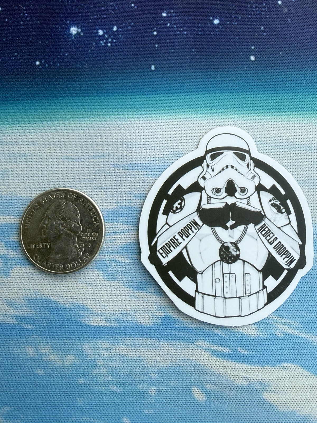 Storm trooper Star Wars Die-Cut Vinyl Sticker Pop Art Decal For Laptop Car Windo
