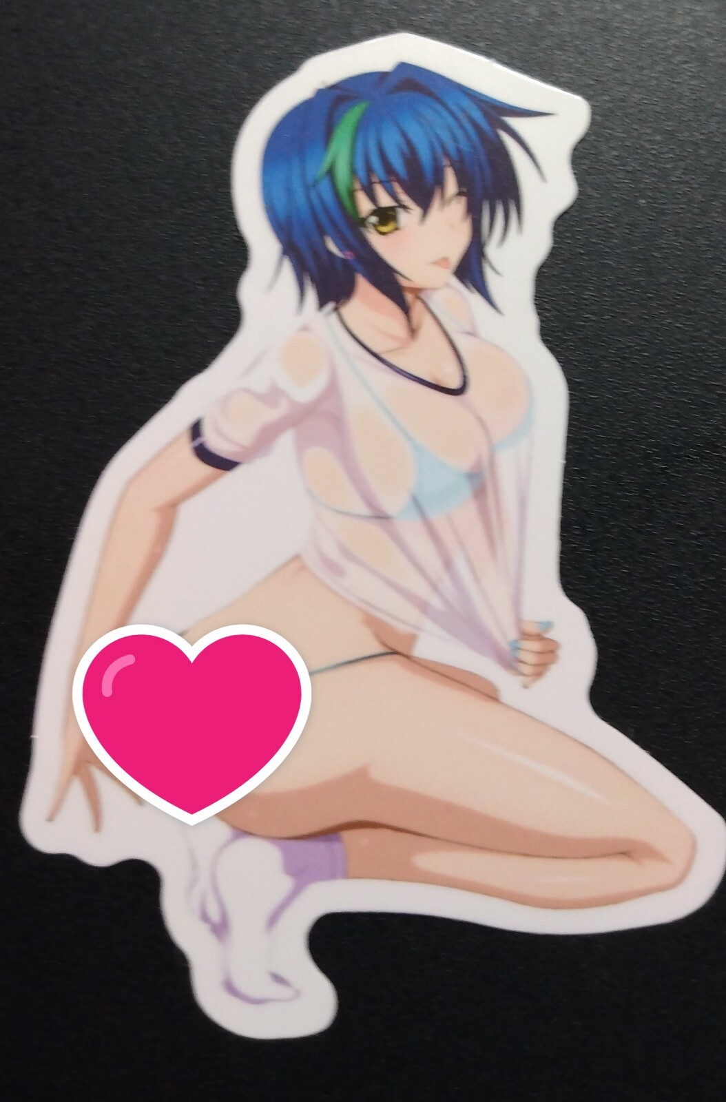 Anime Waifu Vinyl For Laptop, Phone, or Decal ~(2"X2.5")