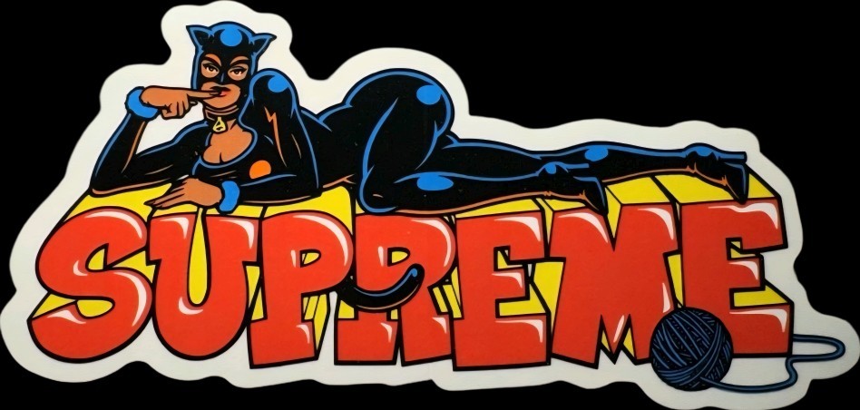 Supreme Sticker 3" Die Cut Gloss Skateboard Water Bottle Tablet Laptop Etc