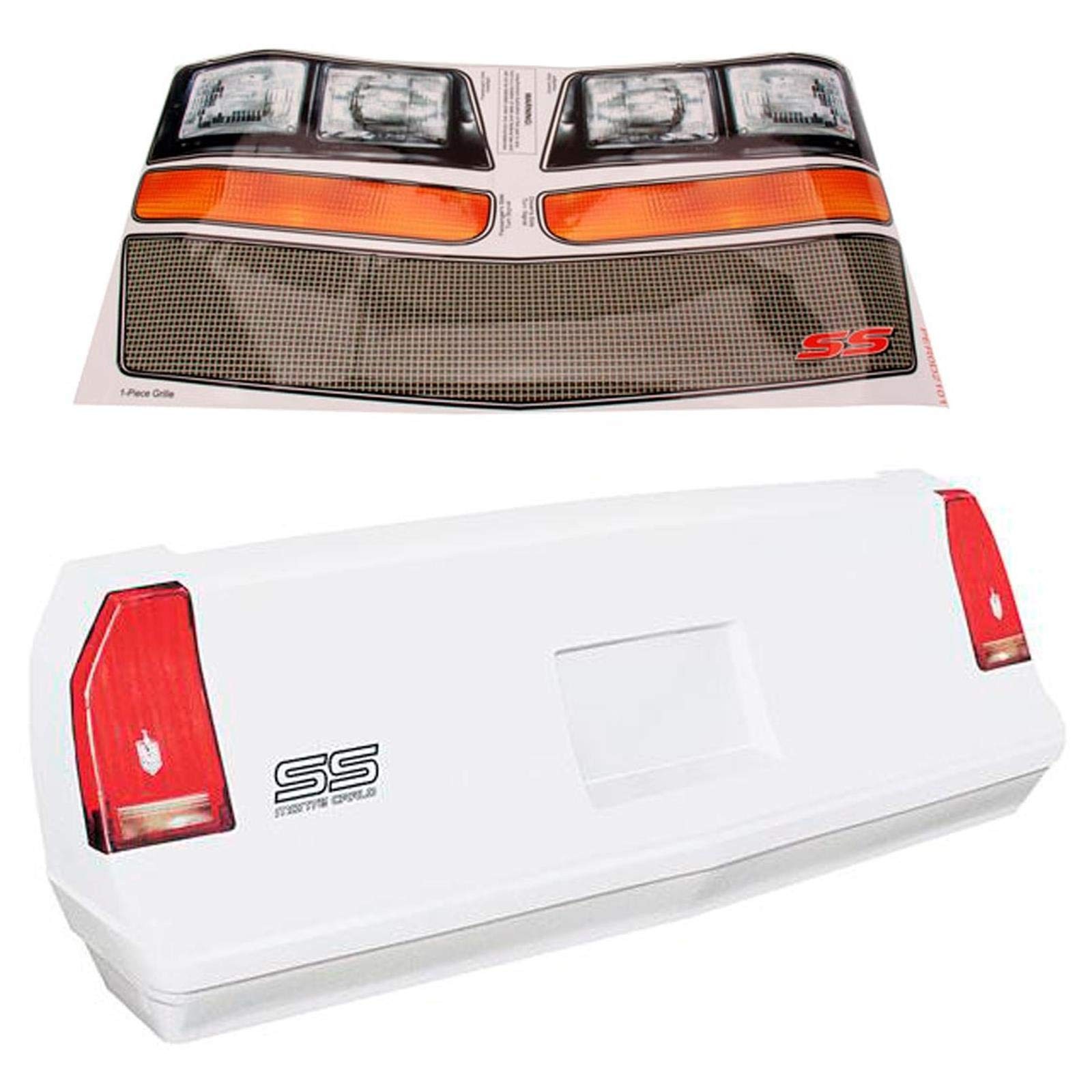 1981-88 Monte Carlo Stock Car Racing Front/Rear Decal Graphics
