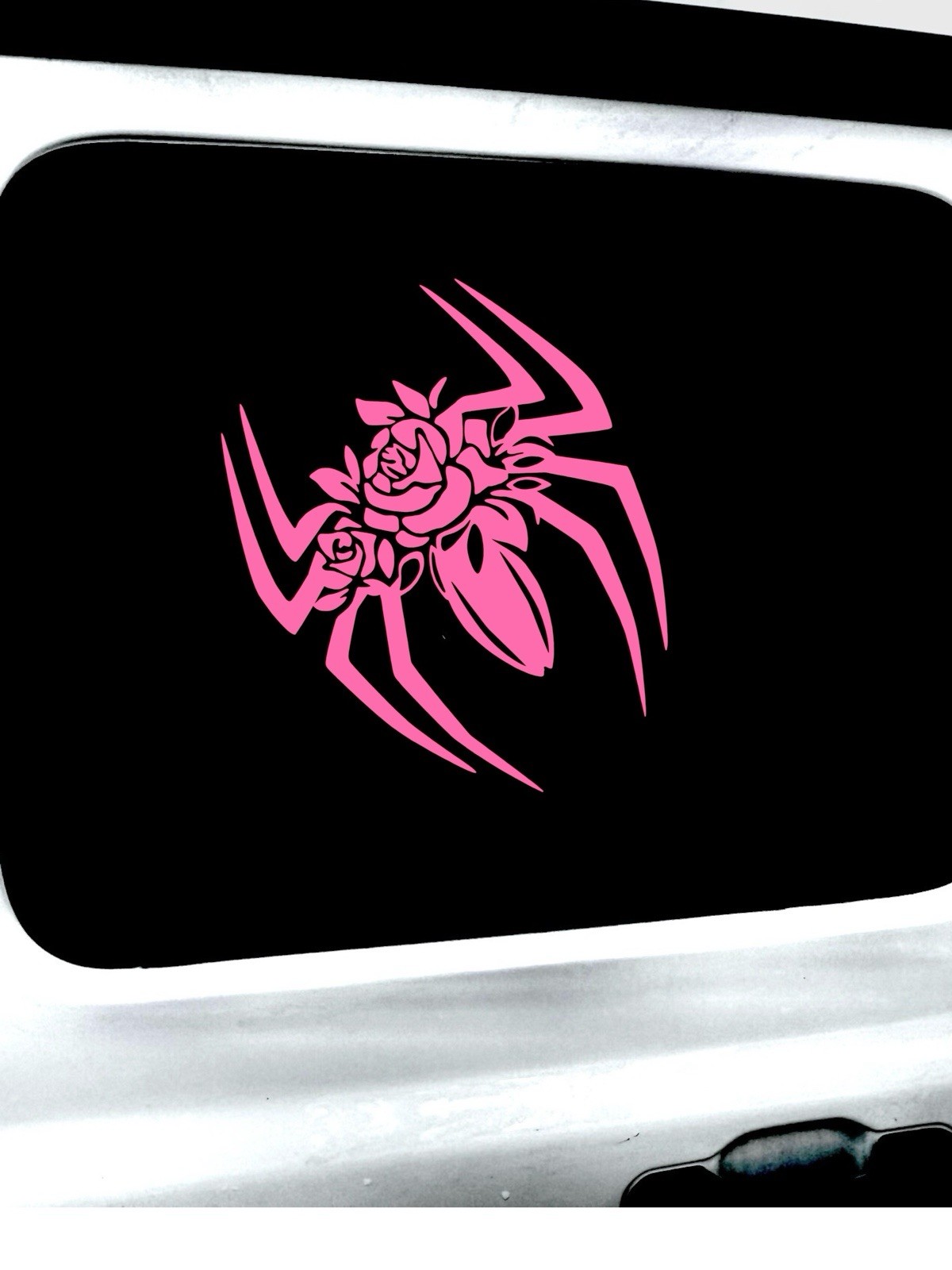Rose spider Vinyl Decal For Vehicle Windows Laptop most smooth Surface