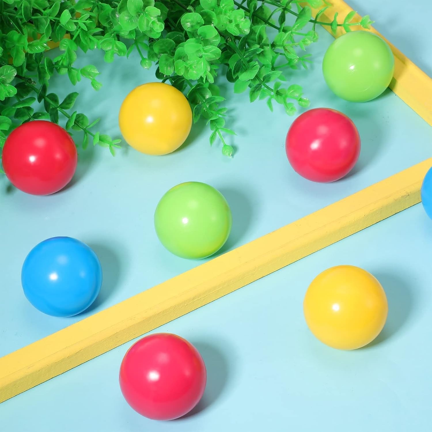 12 Pcs Multi-Colored Replacement Ball Set for Vtech Pop-A-Balls Push & Bulldozer