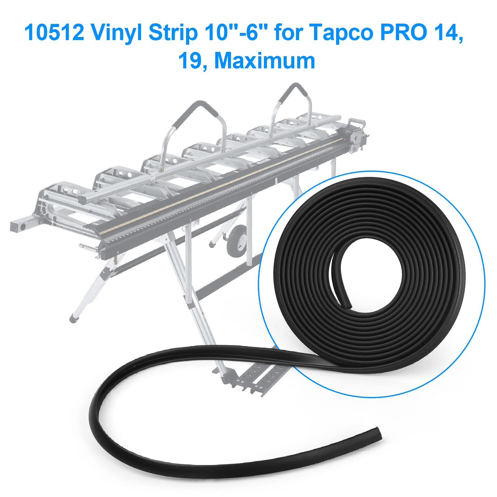 10512 Vinyl Strip 10'-6" for Tapco PRO 14 19 Maximum Bending Siding Brake Rep…