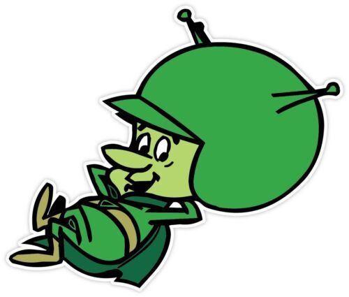 Great Gazoo Sticker vintage cartoons