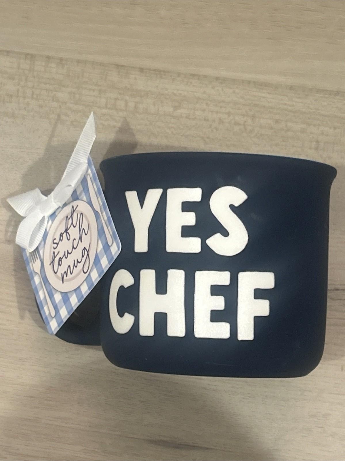 Yes Chef decal coffee,tea mug – Free Shipping