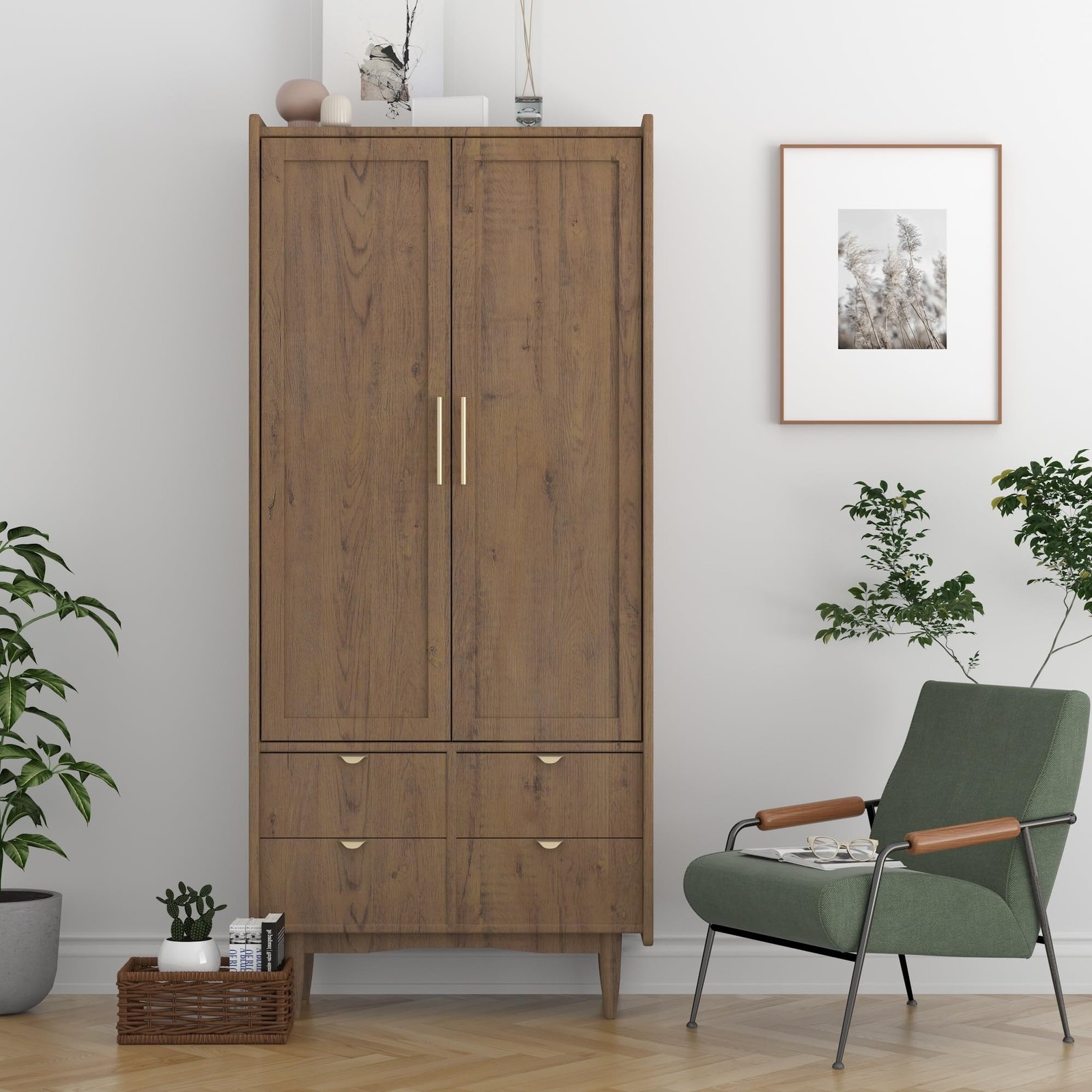 Thick Brown Wood Contact Paper Wood Grain Wallpaper Peel and Stick Natural Wo…