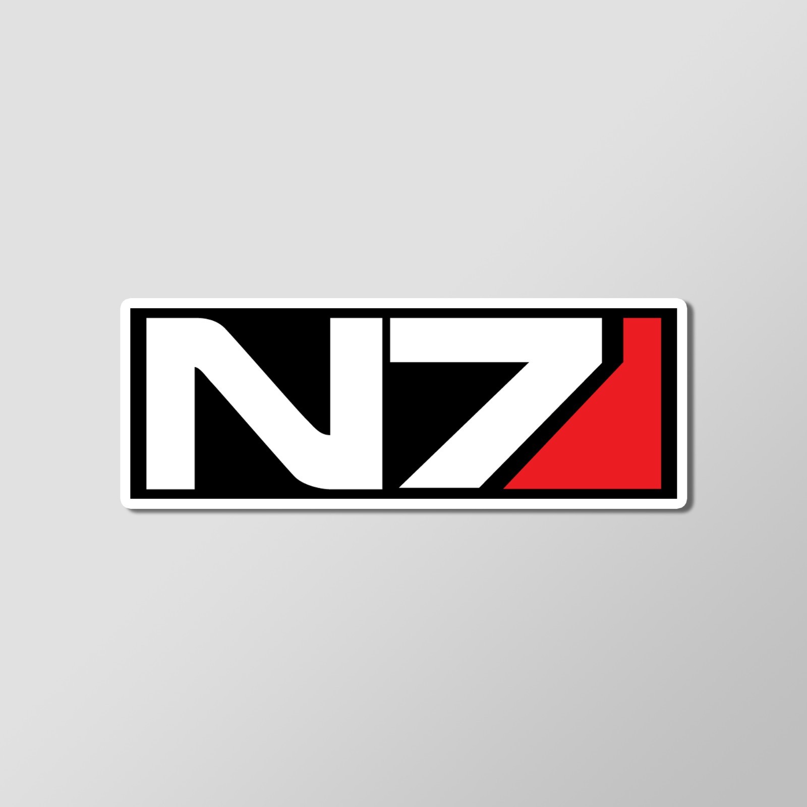 Mass Effect N7 Insignia System Alliance Video Games – Laminated Sticker 3" Width