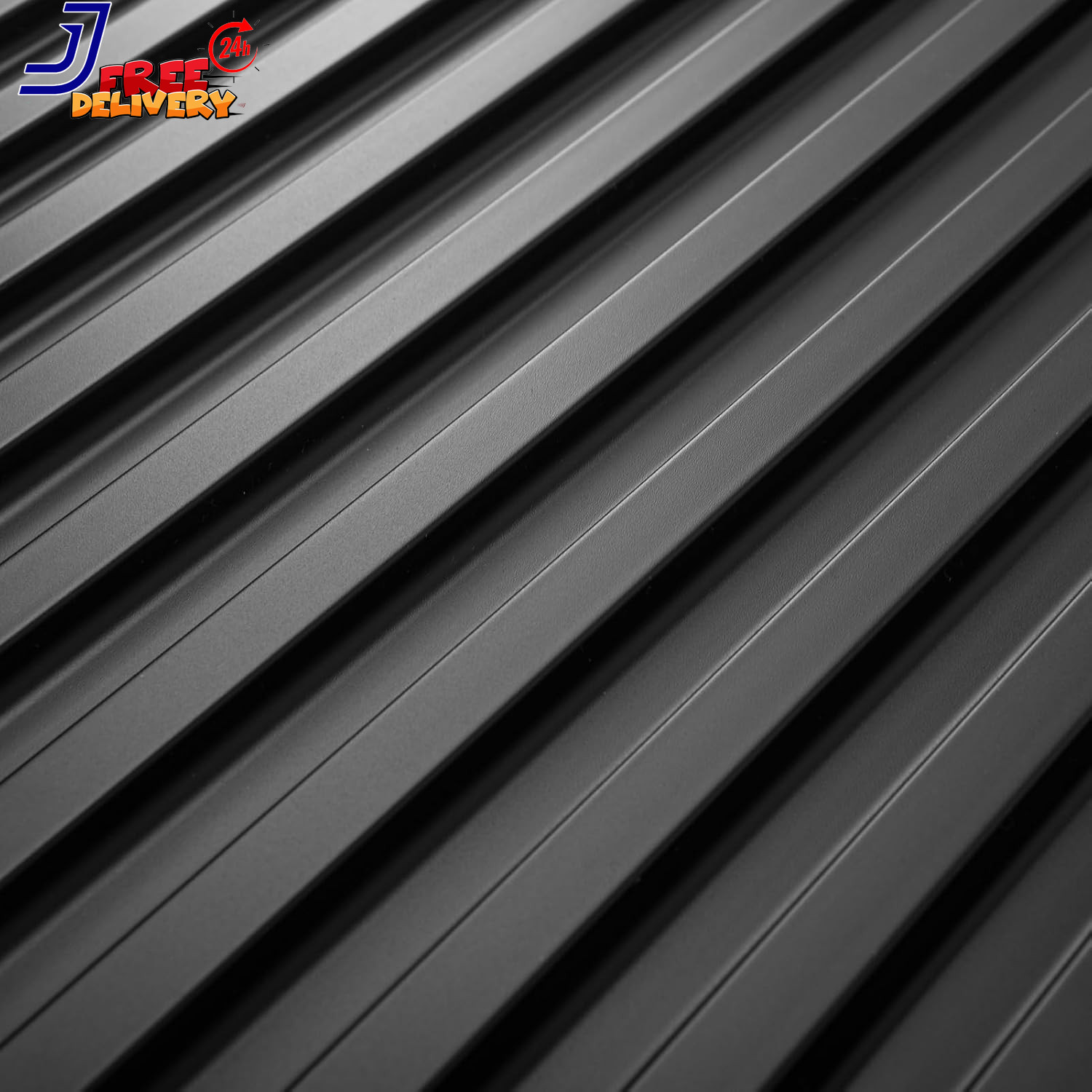 6-Pack Slat Design 3D Wall Panels for Interior Wall Decor 2X4 FT PVC Decorative