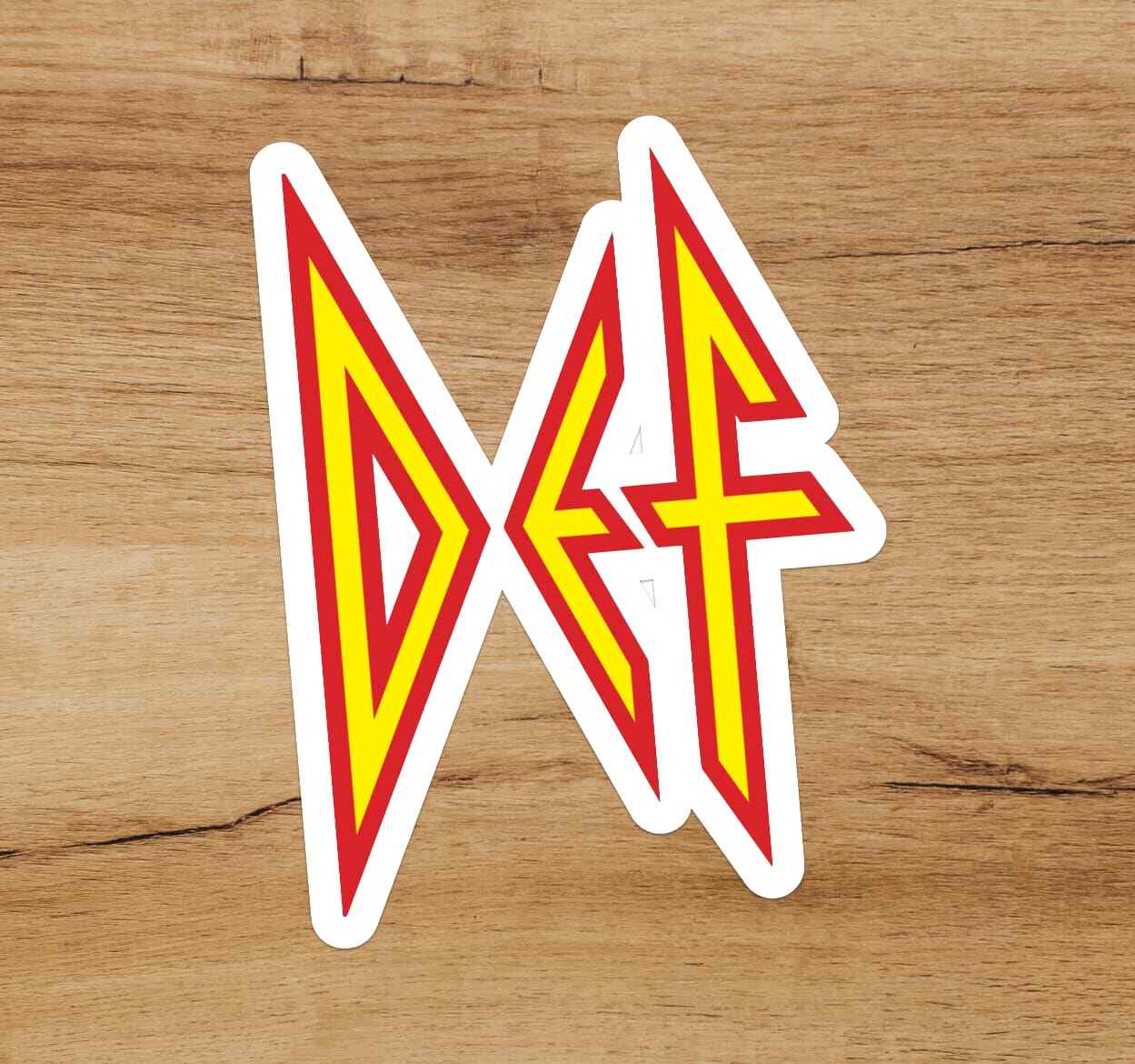 Def Leppard 3" Premium Quality Vinyl Decal Sticker Heavy Metal Rock Joe Elliott