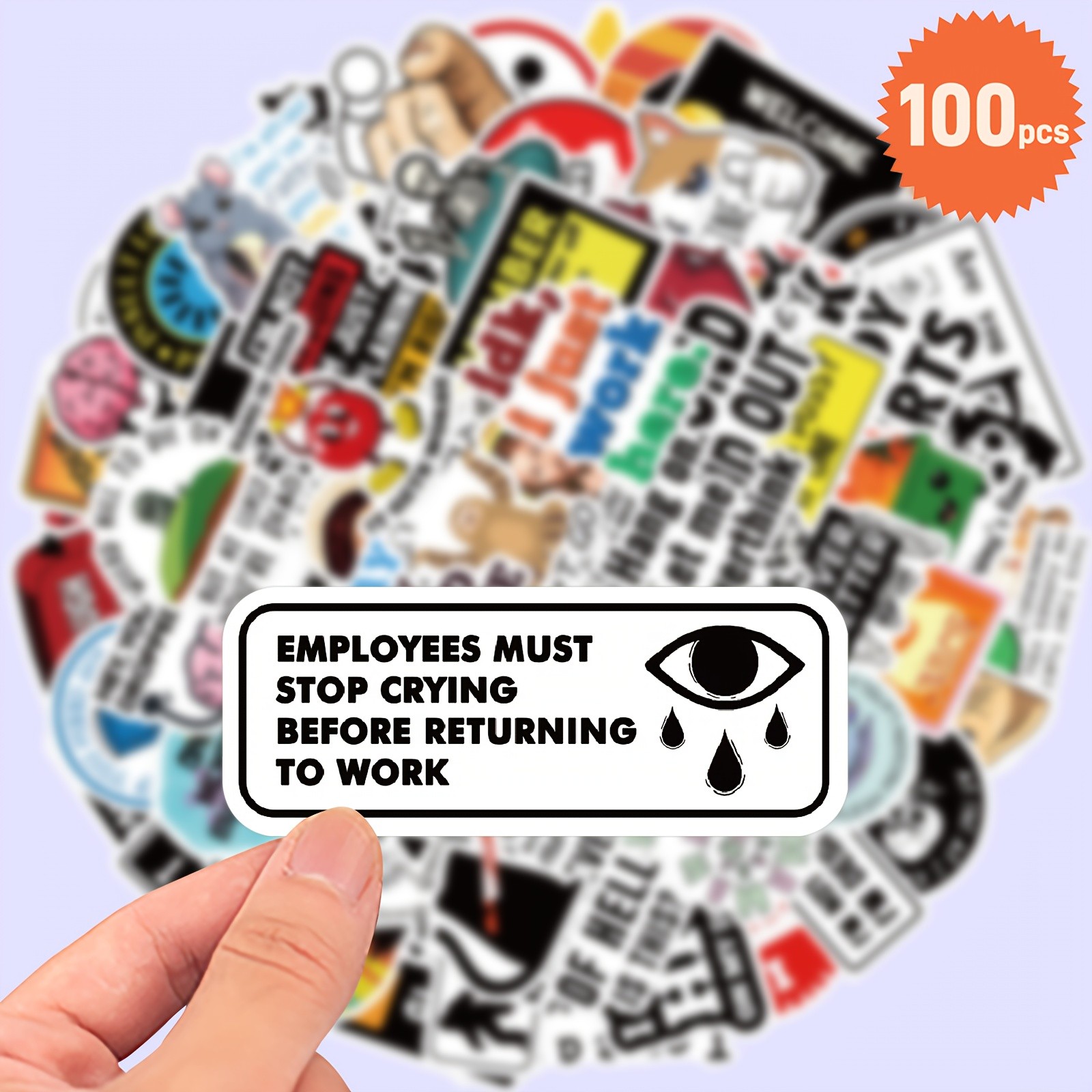 Precision-Made Robust Stable High-Performance Funny Graffiti Decorative Stickers