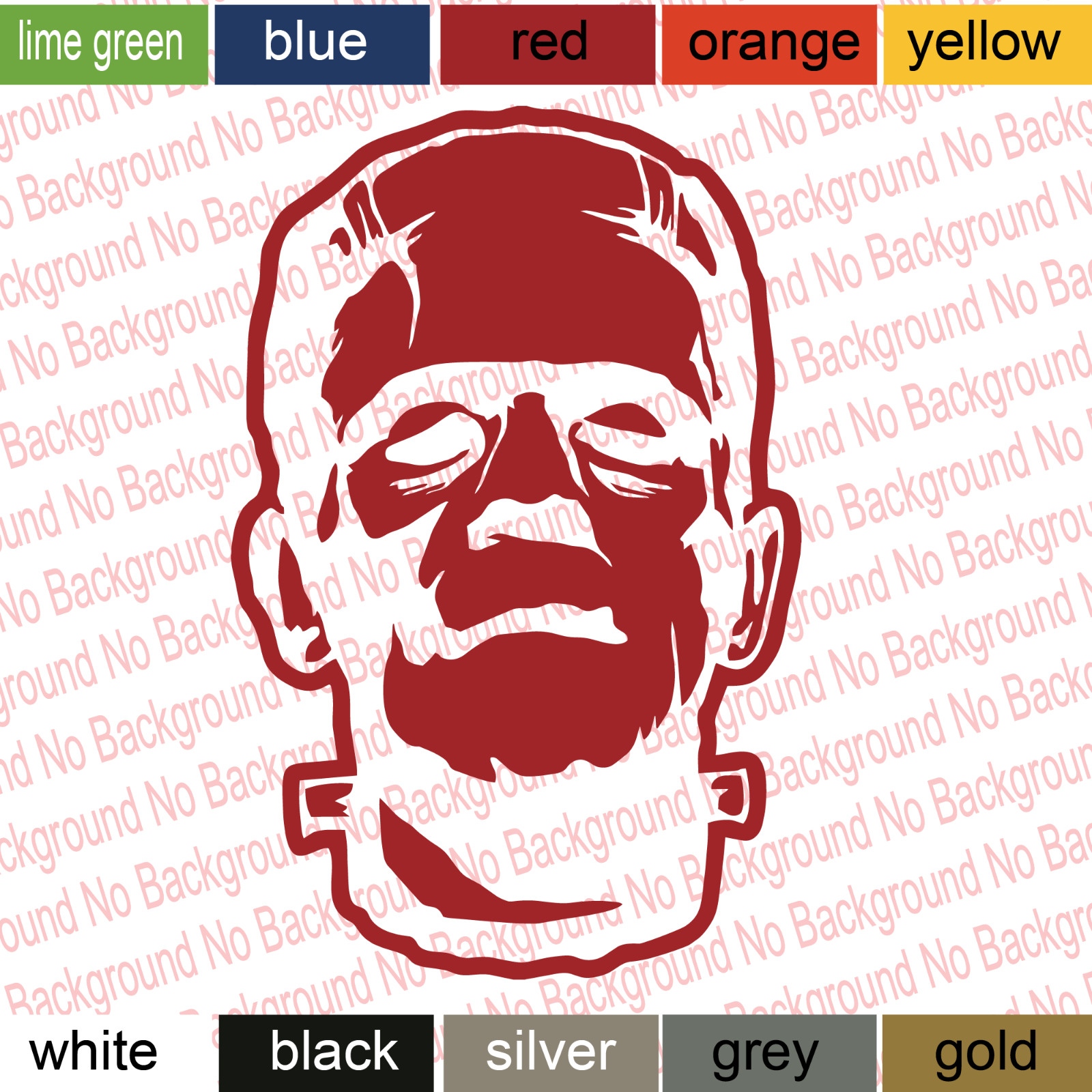 Frankenstein Vinyl Decal Die Cut Sticker Horror for Laptop Phone Window FY172