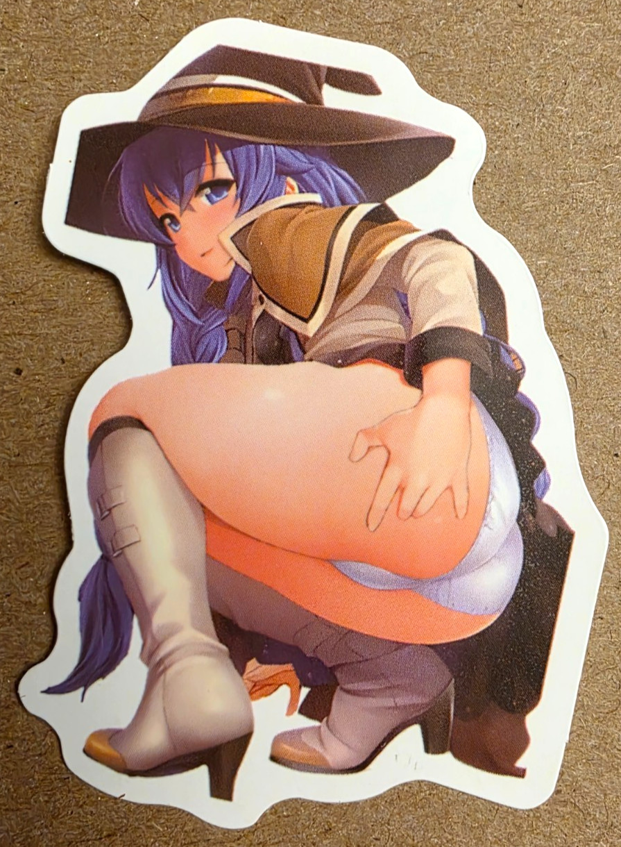 Halloween Sticker Girl Witch Vampire Ghost Wizard Magical Steampunk Anime Manga