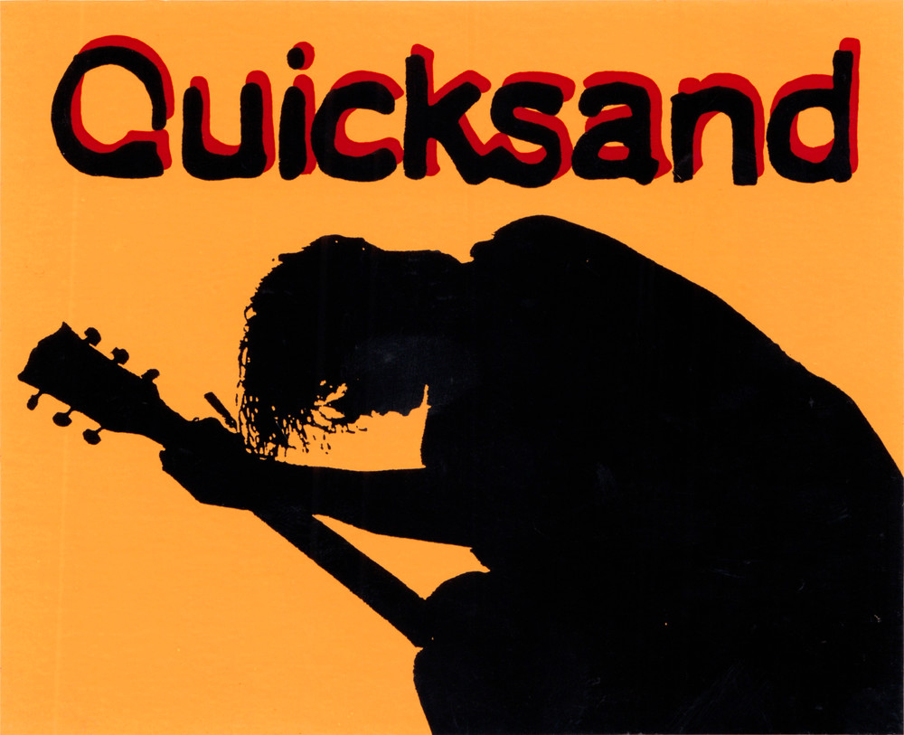 Sticker – Quicksand 1990s Post Hardcore Alt Rock Music Band VINTAGE STOCK