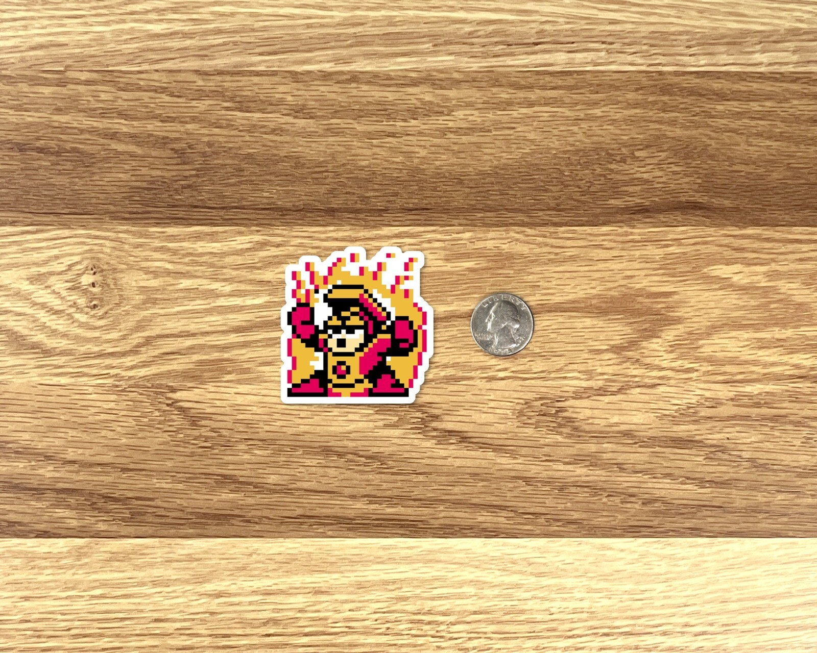 Mega Man II 2 Stickers Nintendo NES Pixel Art 15 Sticker Pack