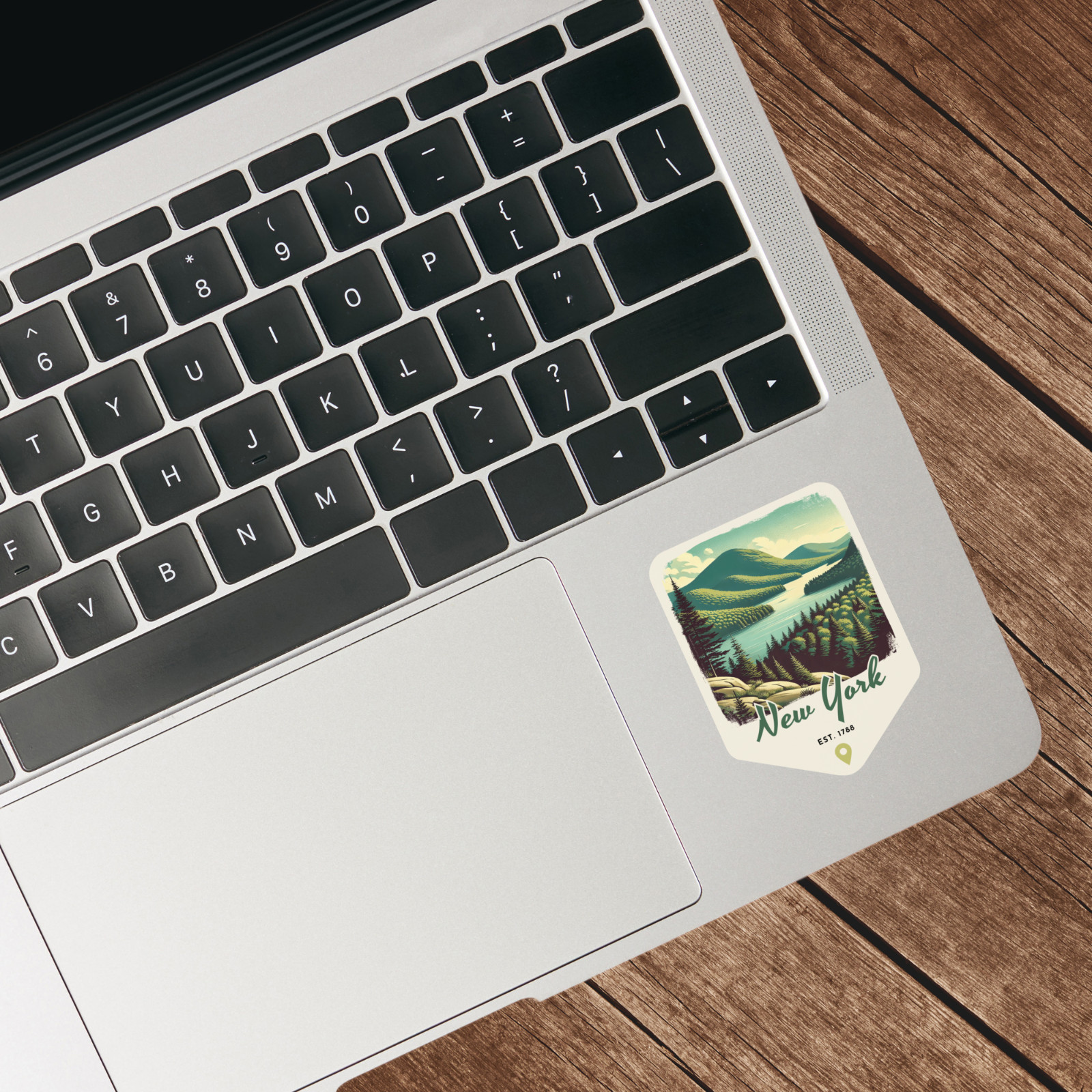 New York State Sticker Retro Travel Vinyl Decal for Laptop Water Bottle Car
