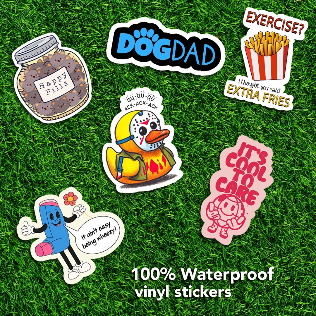I'm Silently Creating a Spreadsheet for That Sticker | LOL Office Humor Decal