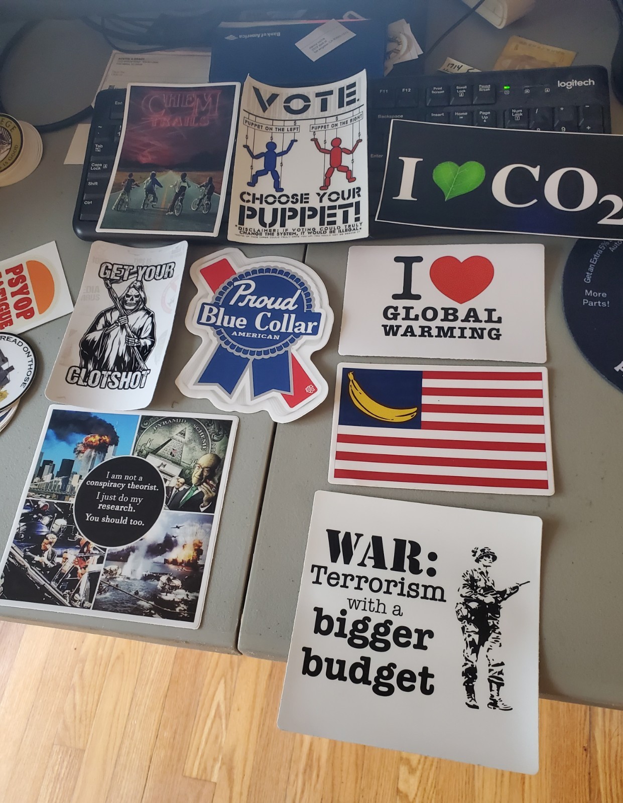 Big Lebowski The Dude STICKERS (4) VARIETY PACK **WORLDWIDE 🌐 SHIPPING**