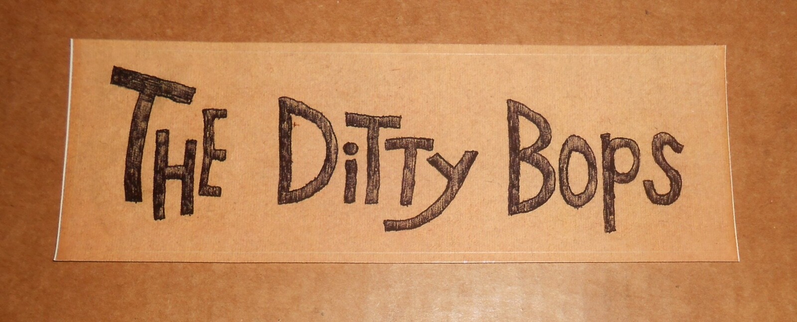 The Ditty Bops Moon Over the Freeway Bumper Sticker Promo 8×3