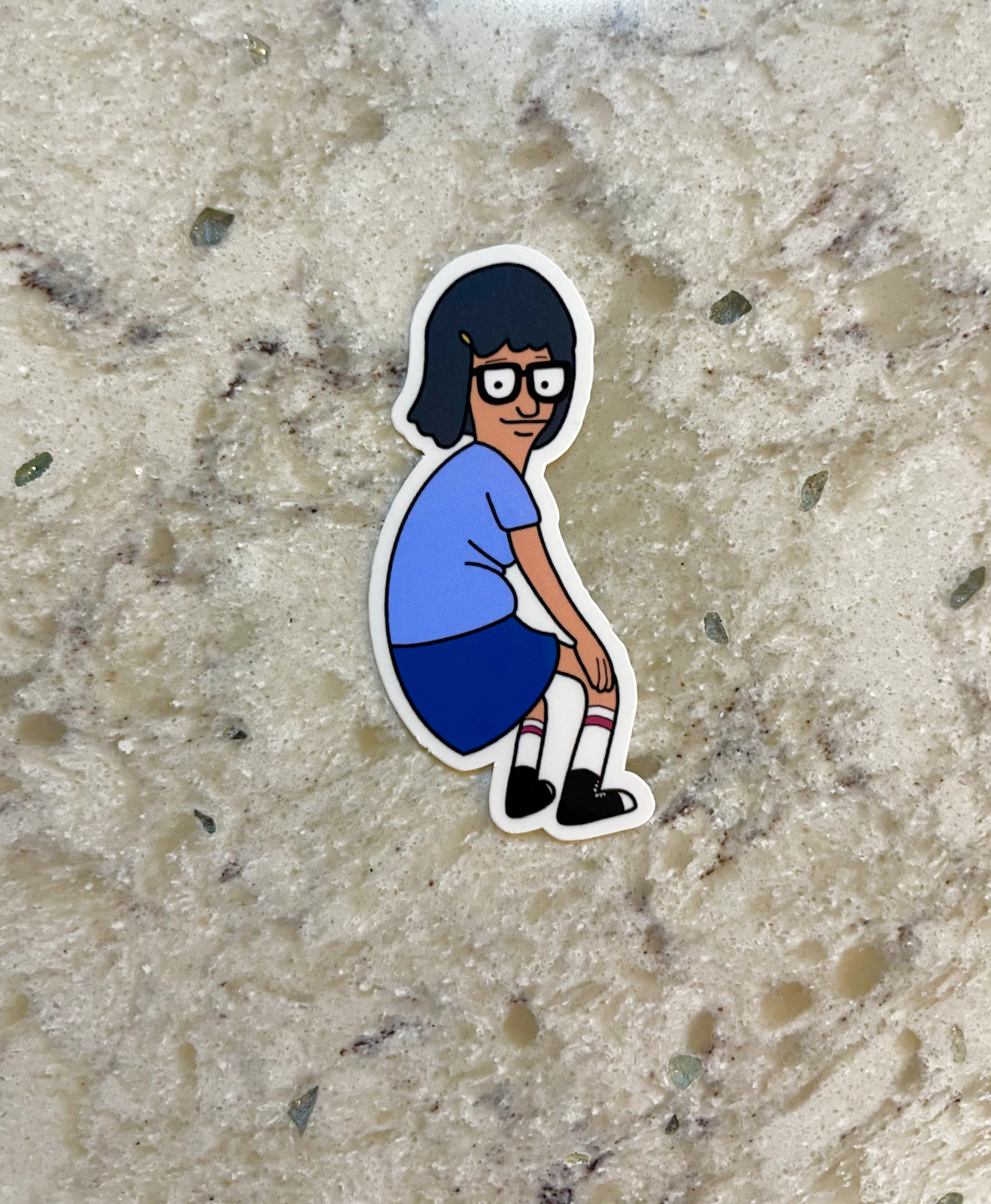 Twerking Tina Sticker l Gloss or Holographic Laminate l Waterproof Decal