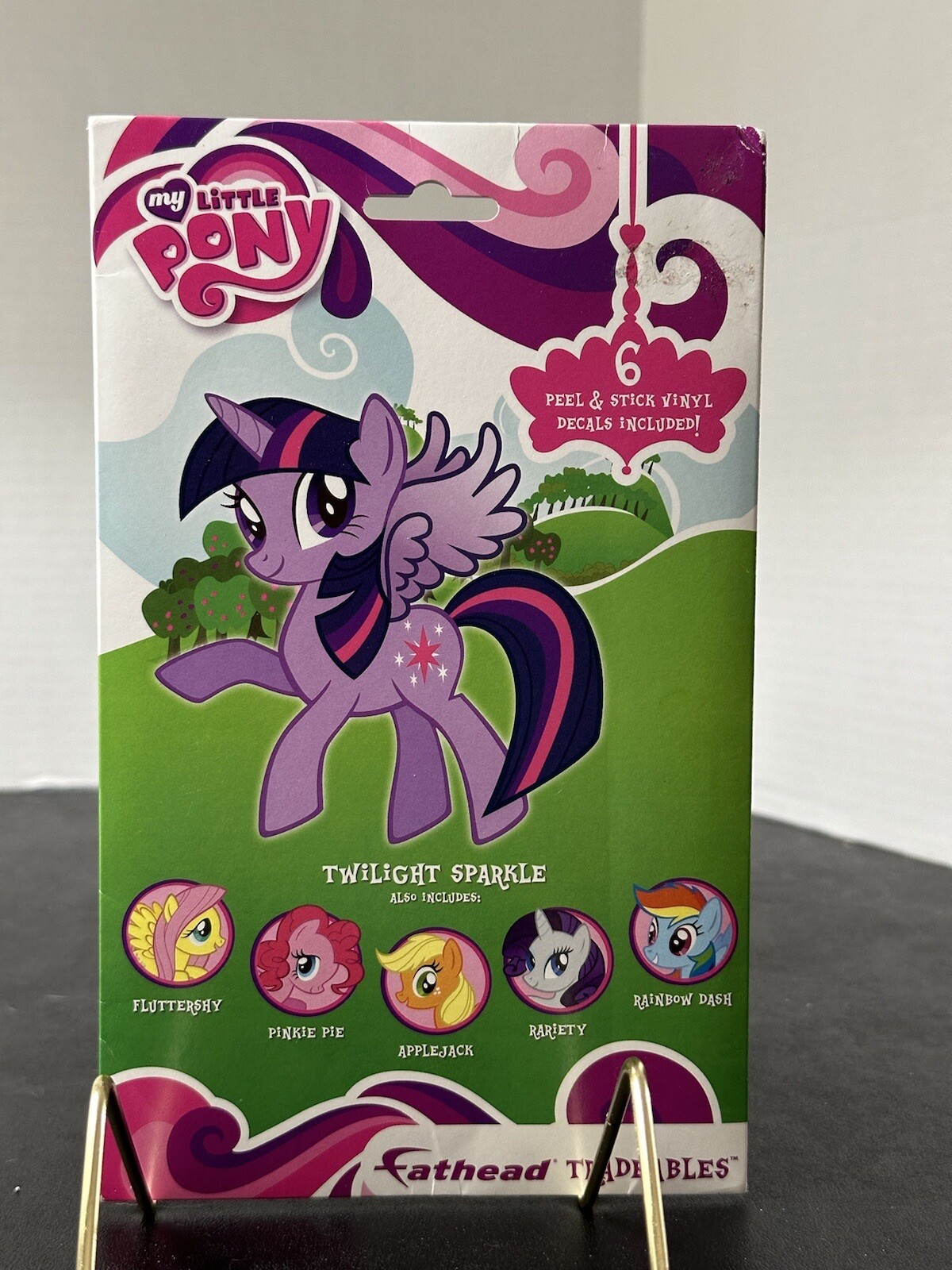 My Little Pony Friendship Is Magic Fathead Tradeables Vinyl Stickers Sealed NOS