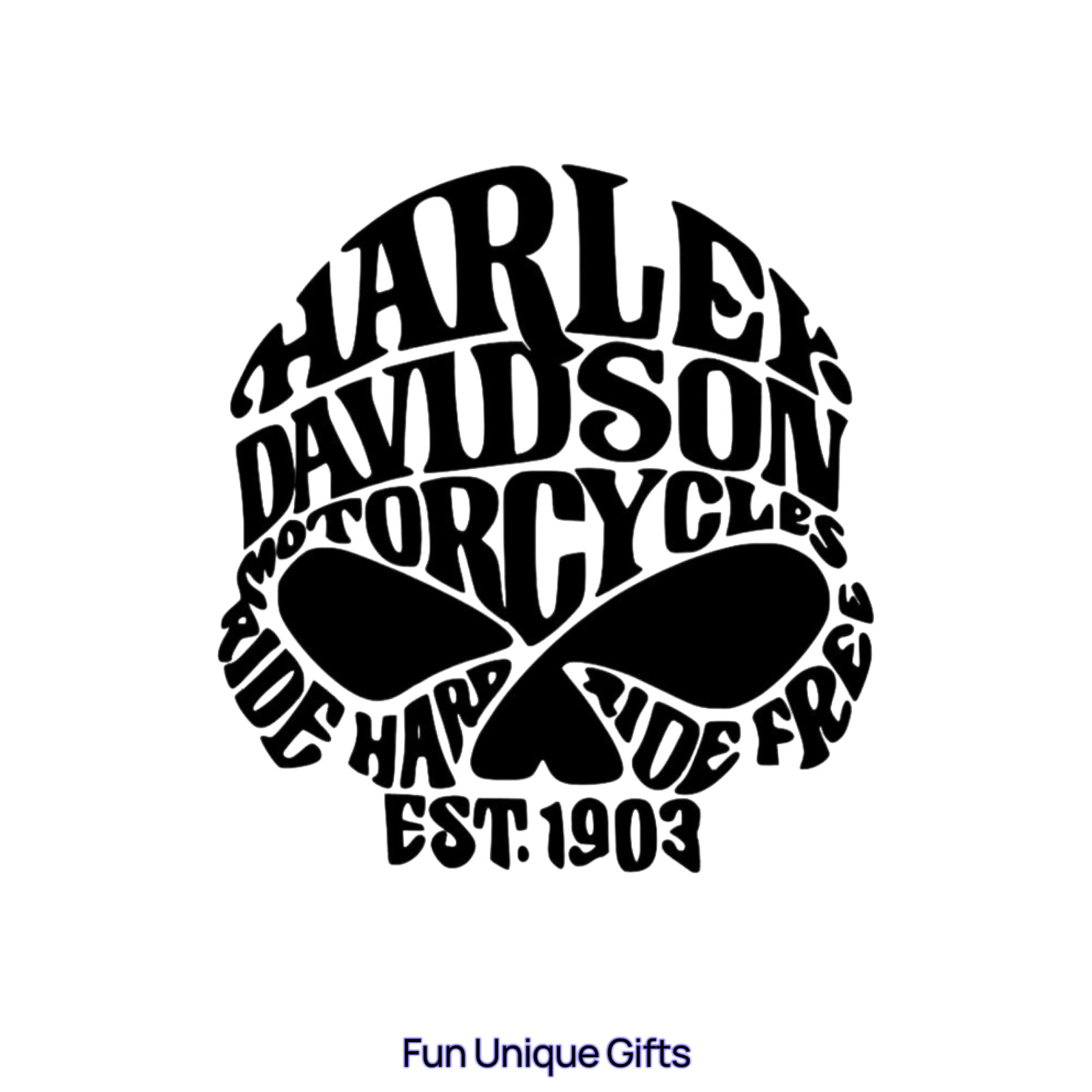 Harley Vinyl Decal Sticker -Multiple Colors & Sizes- SHIPS FREE!