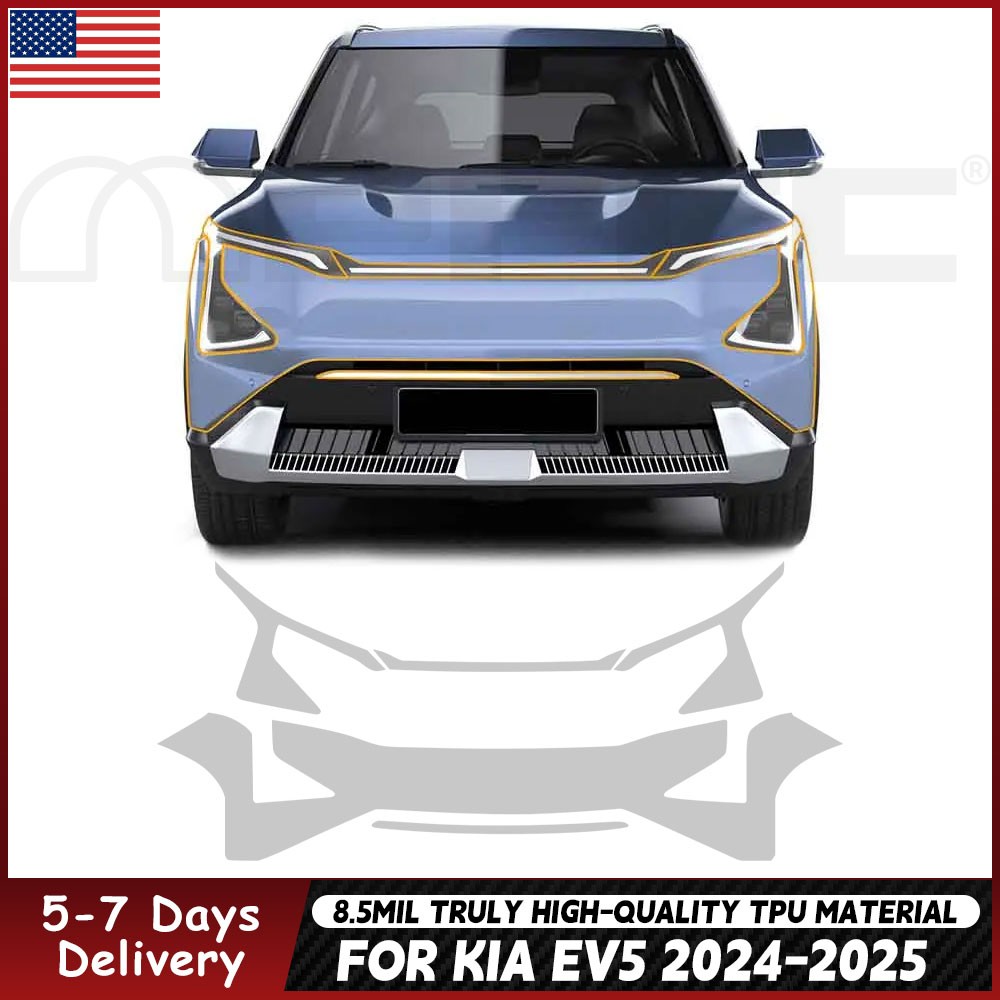 For KIA EV5 2024-UP Paint Protection Film TPU PPF Pre-Cut Kit