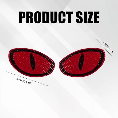Reflective Stickers Car Decals, Motorcycle Decals and Graphics, High Red