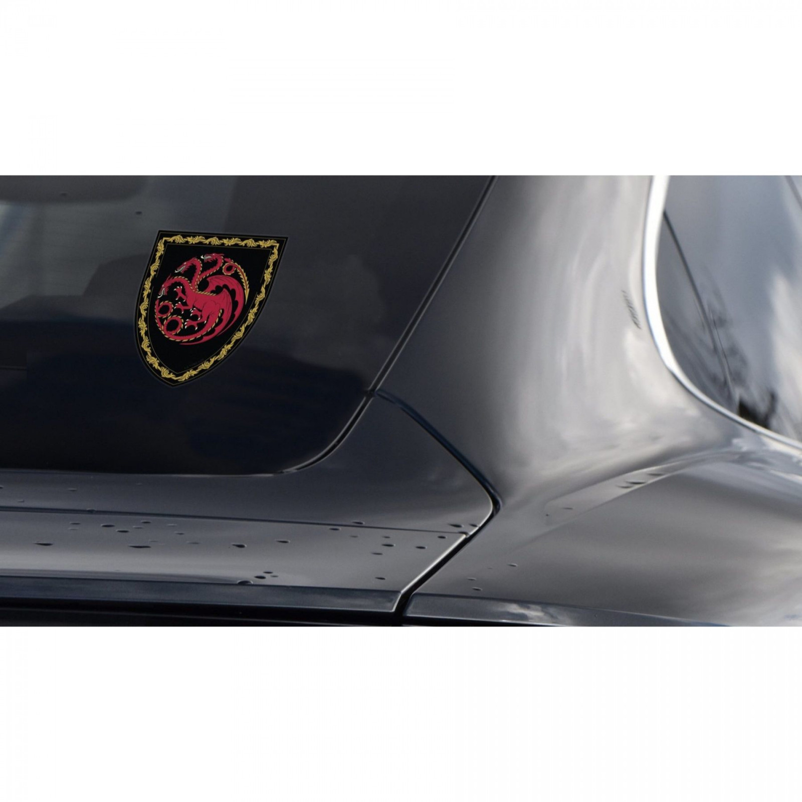Game of Thrones House of the Dragon House Targaryen Shield Car Decal Multi-Color