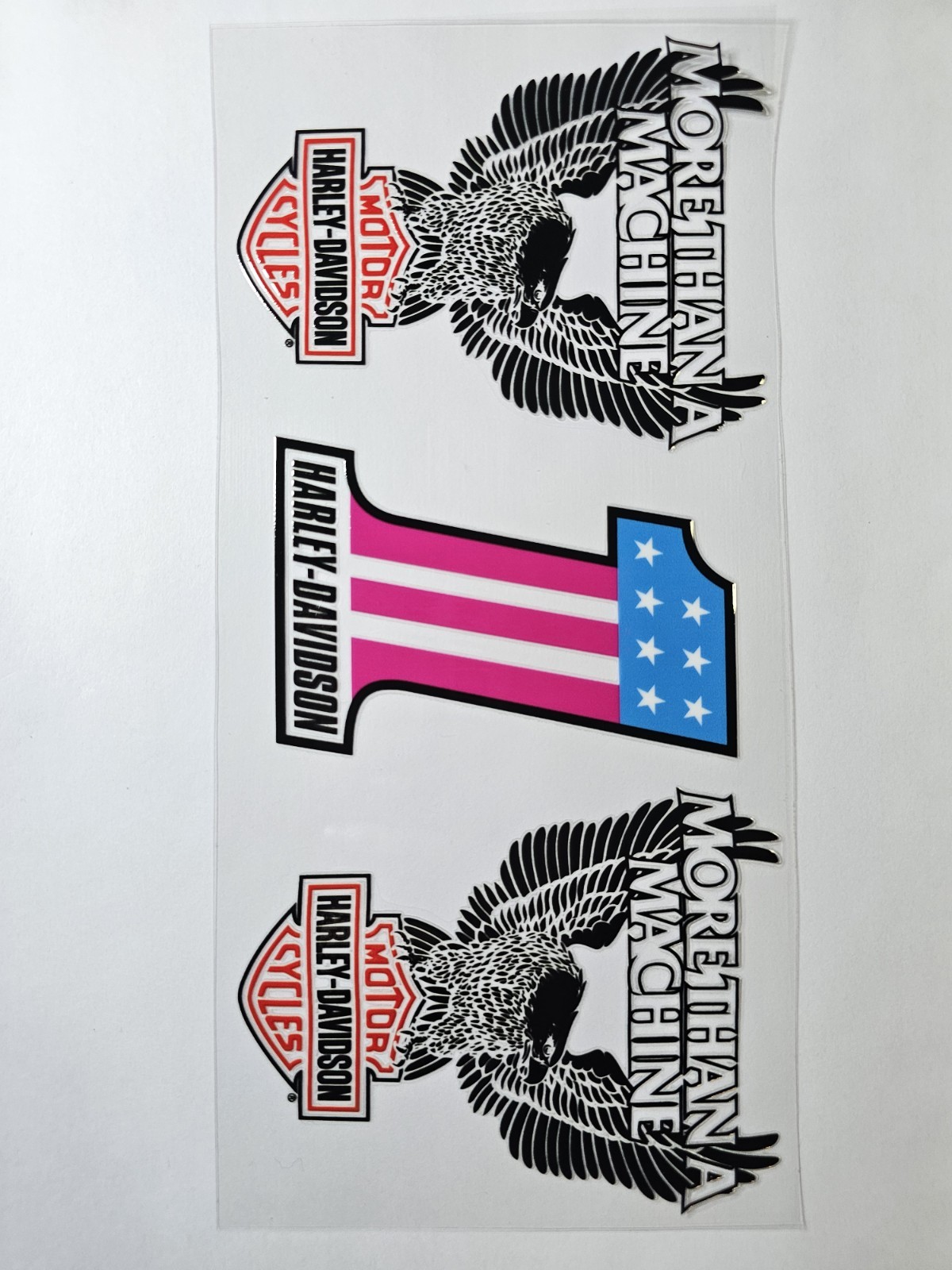 Harley UV DTF Transfer Sticker Wrap Tumbler UVDTF BUY 10+ GET COMBINED SHIP