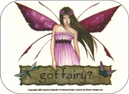 Got Fairy – Jessica Galbreth – Mini Sticker – 2" X 2 3/4"