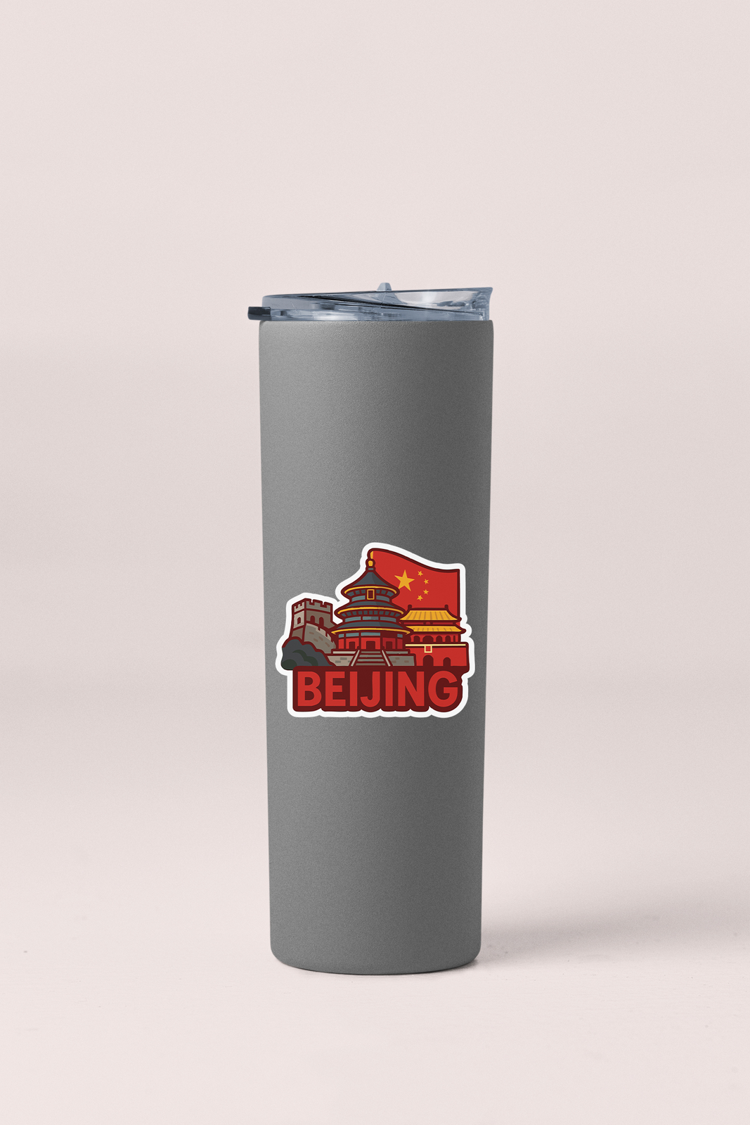 Beijing Sticker Decal Vinyl Die-Cut City Skyline Landmark Design