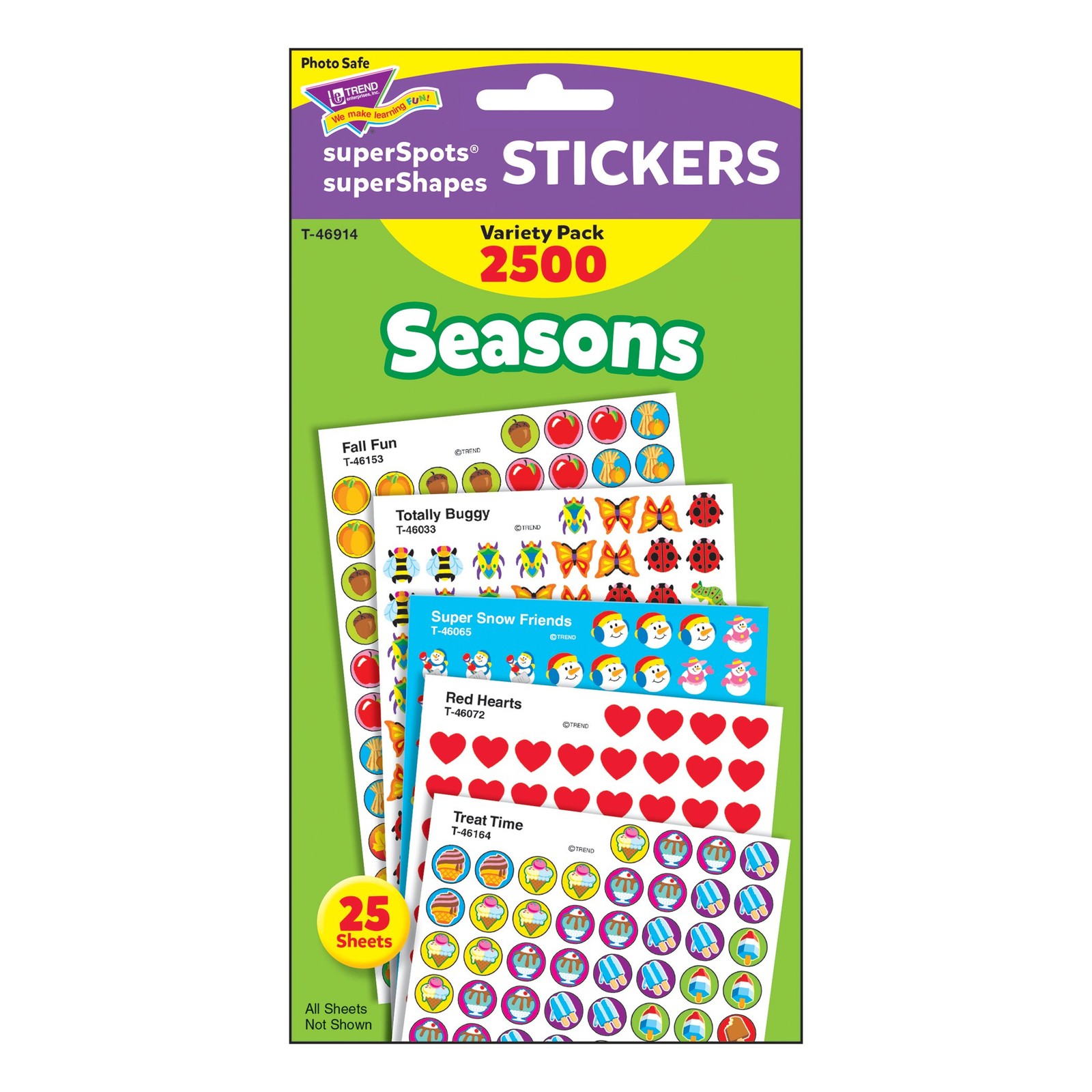 Multicolor Cute Stickers Decals for Incentives Homework 2500 Stickers