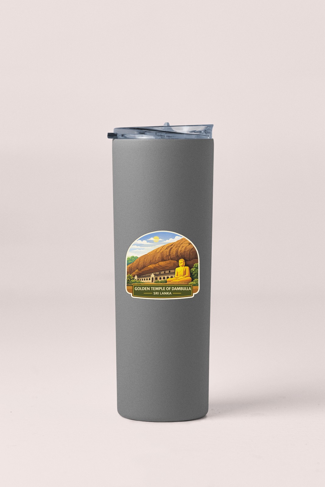 Golden Temple of Dambulla Sri Lanka Sticker Decal Vinyl Die-Cut World Heritage