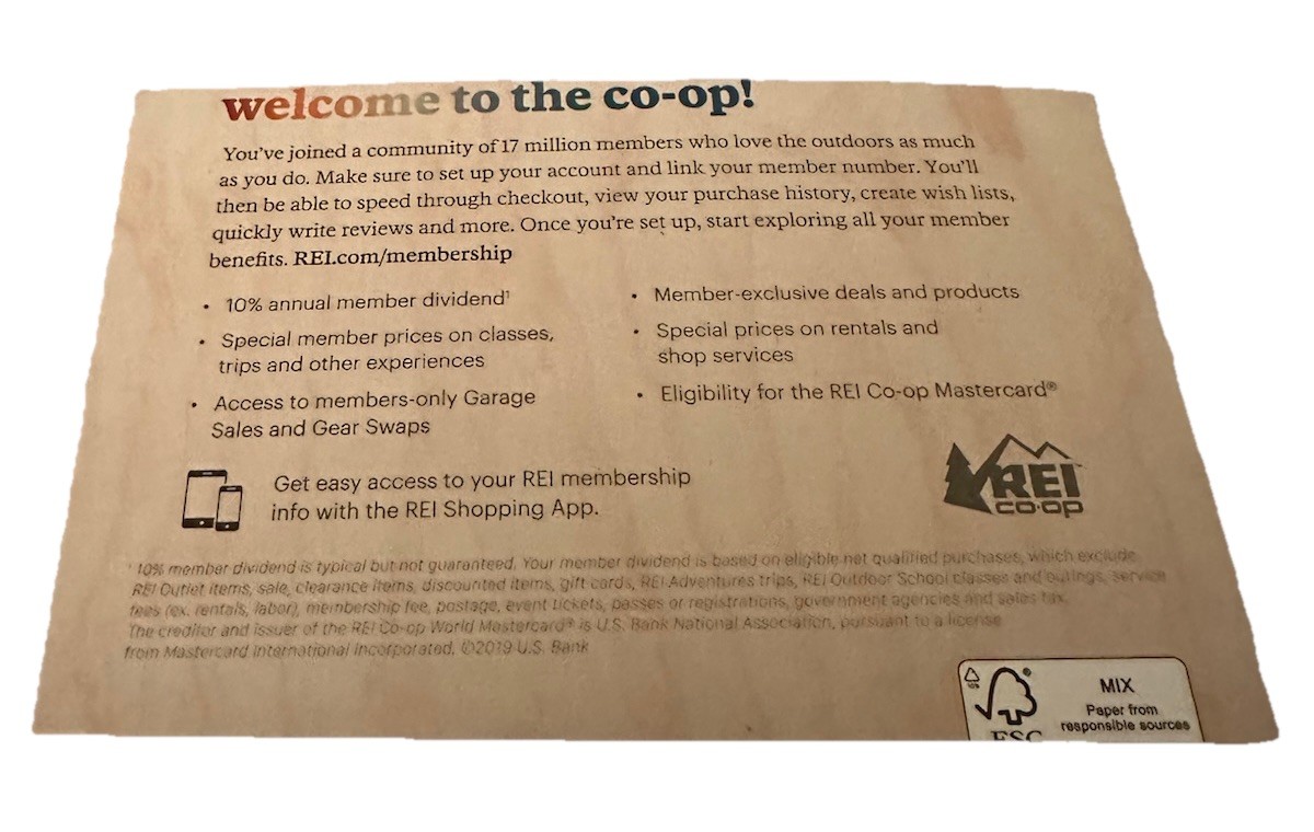 REI Member Stickers – Recreational Equipment Inc Outdoor Hiking Camping