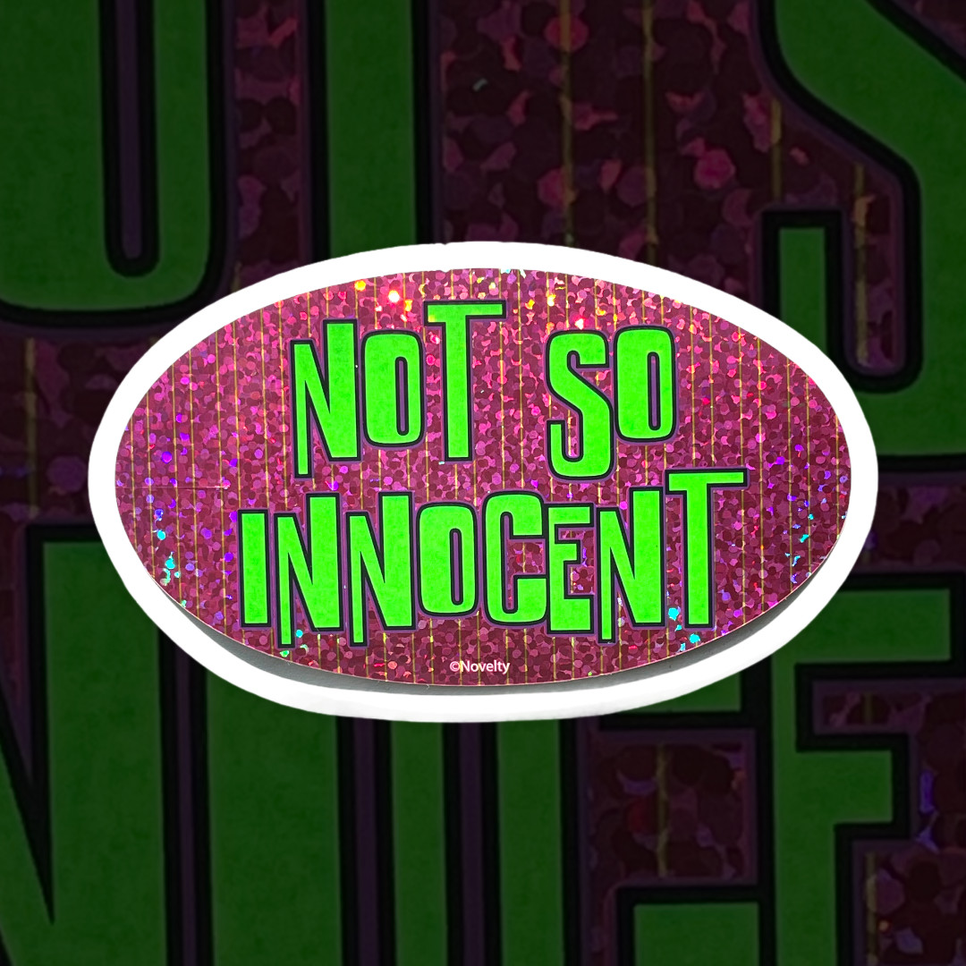48-in-1 Pack Sassy Novelty Humor Attitude Vinyl Stickers