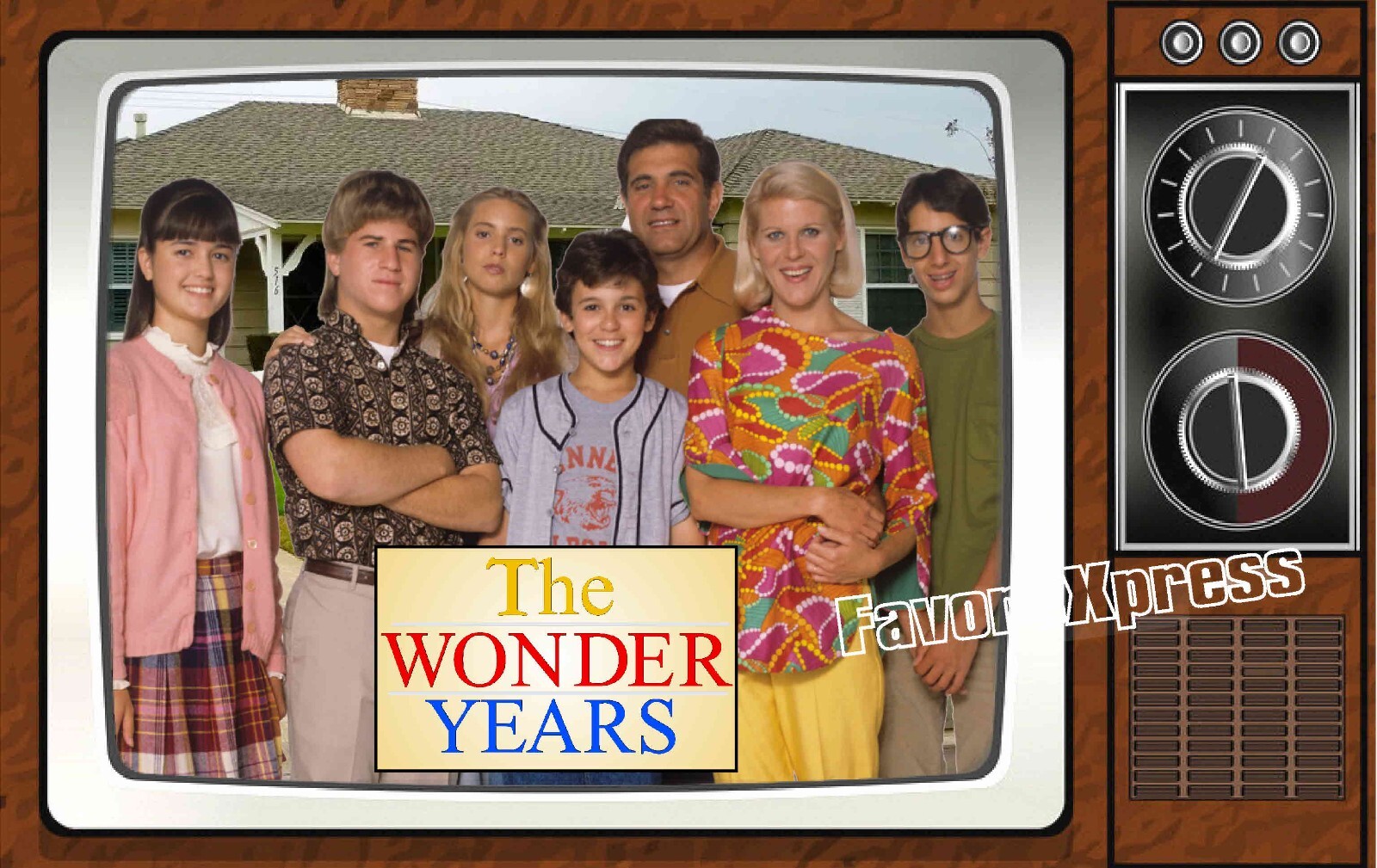 The Wonder Years Classic TV Show PHOTO MAGNET 4 X 2.5 INCHES