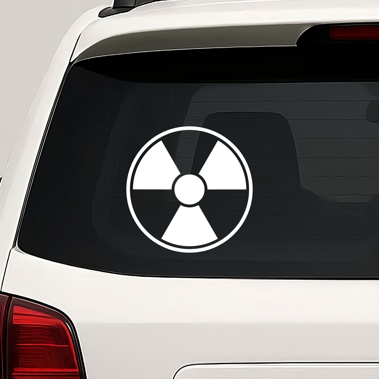 Radioactive Symbol Vinyl Die Cut Decal Sticker – Radiation Danger Warning Sign