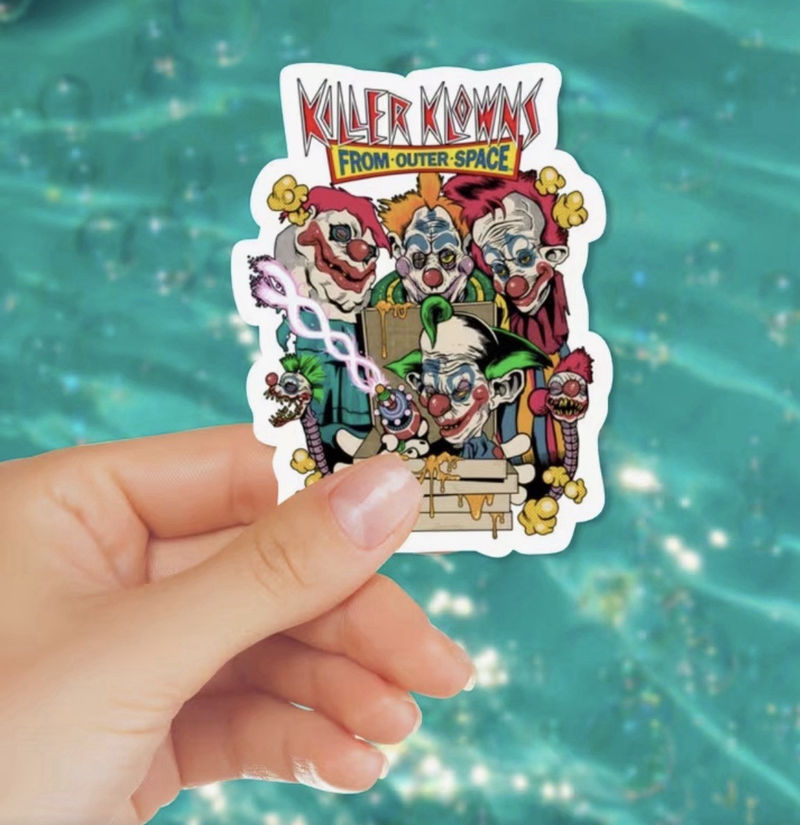 KILLER KLOWNS FROM OUTERSPACE 3.5” INCH Waterproof Vinyl Sticker Decal Clown