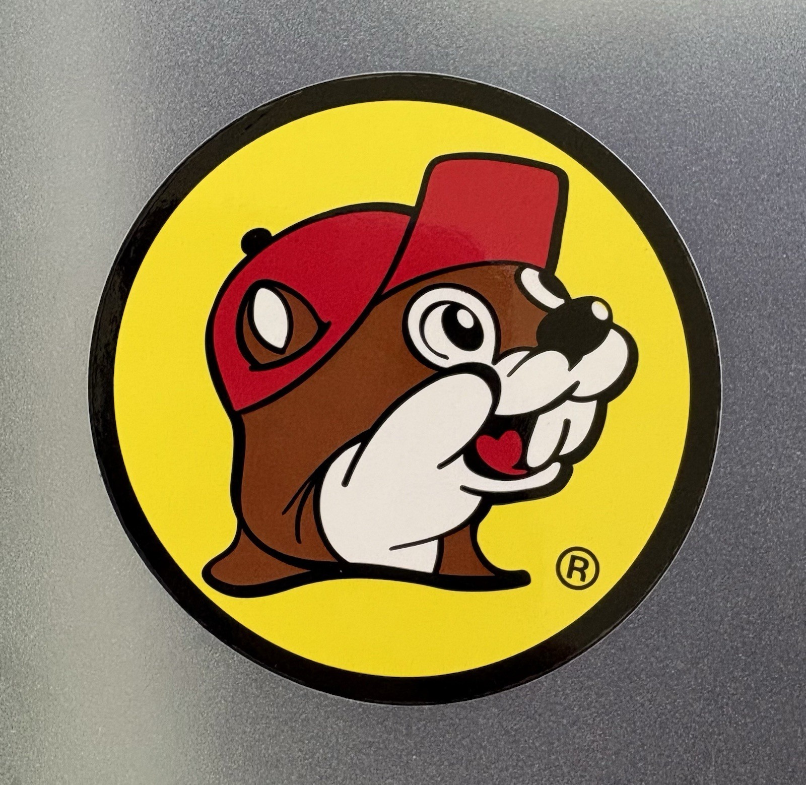 Buc-ee's Bucee’s Decal Sticker Label – 3" Diameter – Beaver – NEW