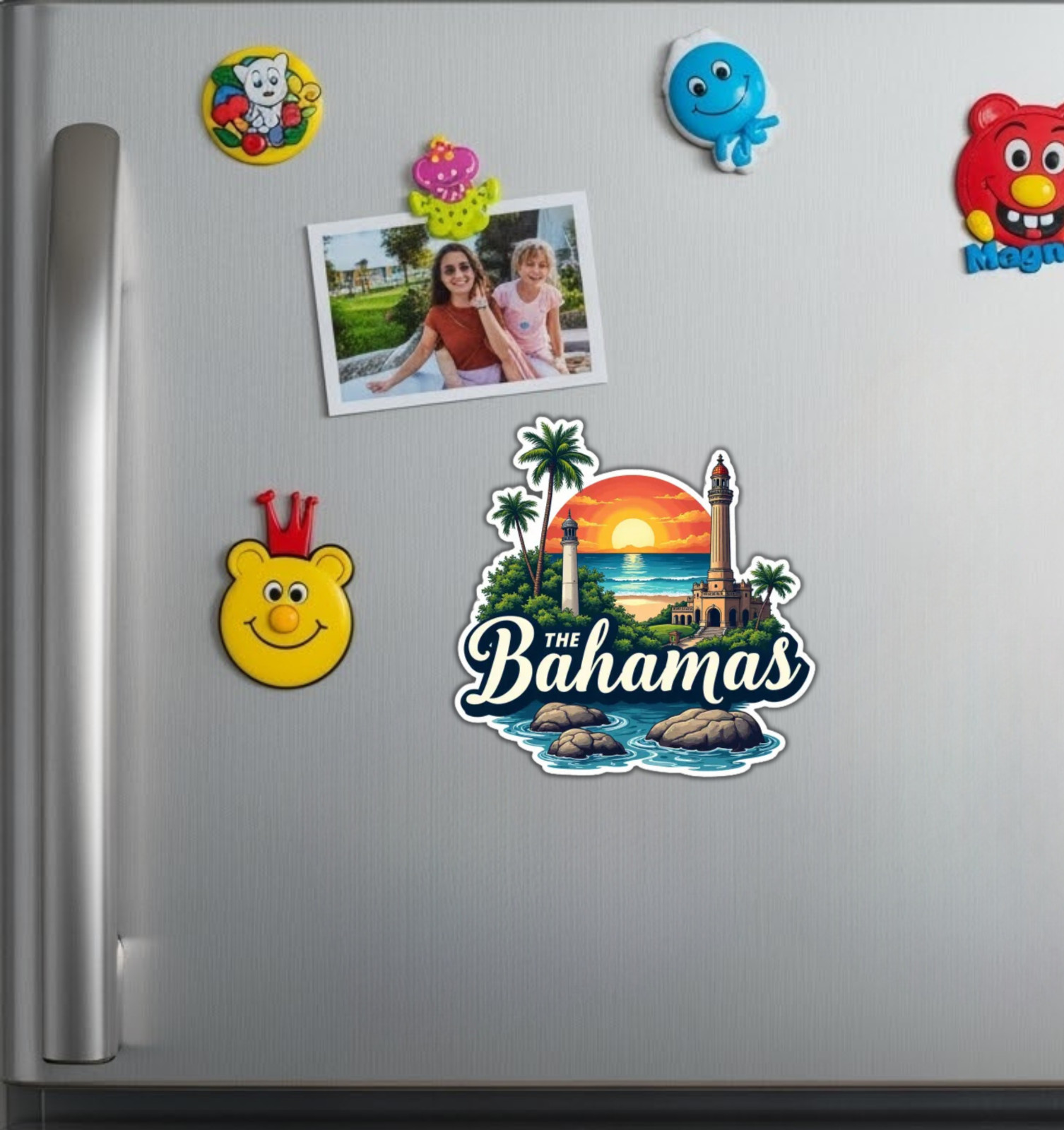 The Bahamas Fridge Magnet or Laptop Sticker