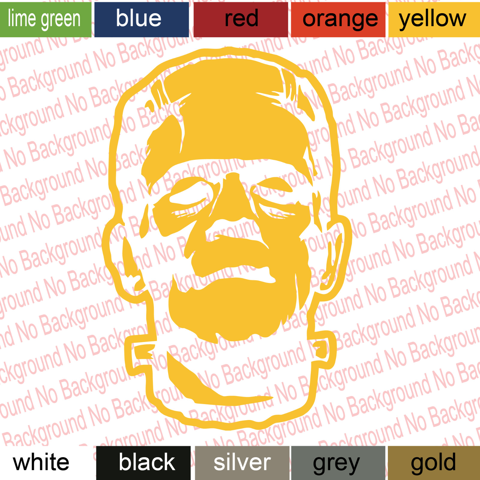 Frankenstein Vinyl Decal Die Cut Sticker Horror for Laptop Phone Window FY172