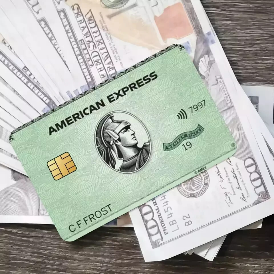 AE EXPRESS Credit Card Skin Decal Sticker 7-Pack Matte UV Vinyl AMEX